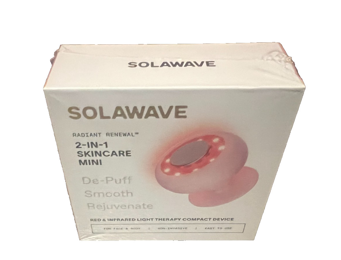 Solawave 2 in 1 Skincare Mini NEW IN SEALED BOX