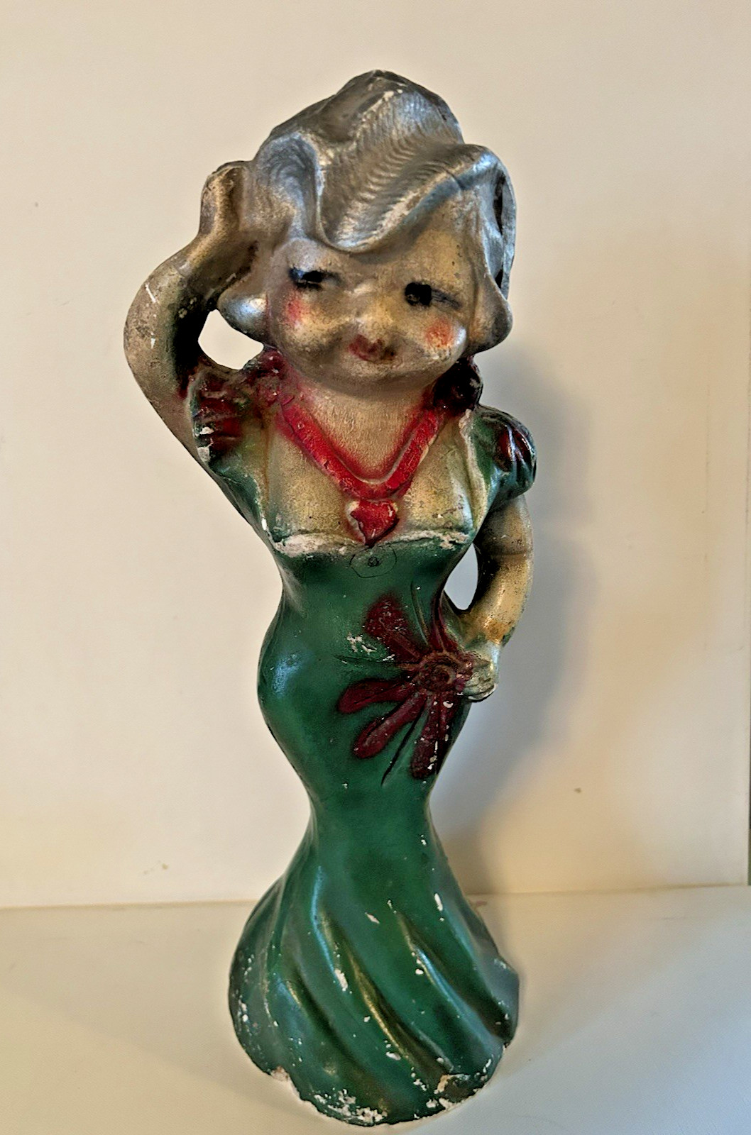 Vintage Mae West Carnival Chalkware Prize Stamped Venice Dolls A.L. Casey 14 Vintage Mae West Carnival Chalkware Prize Stamped Venice Dolls A.L. Casey 14