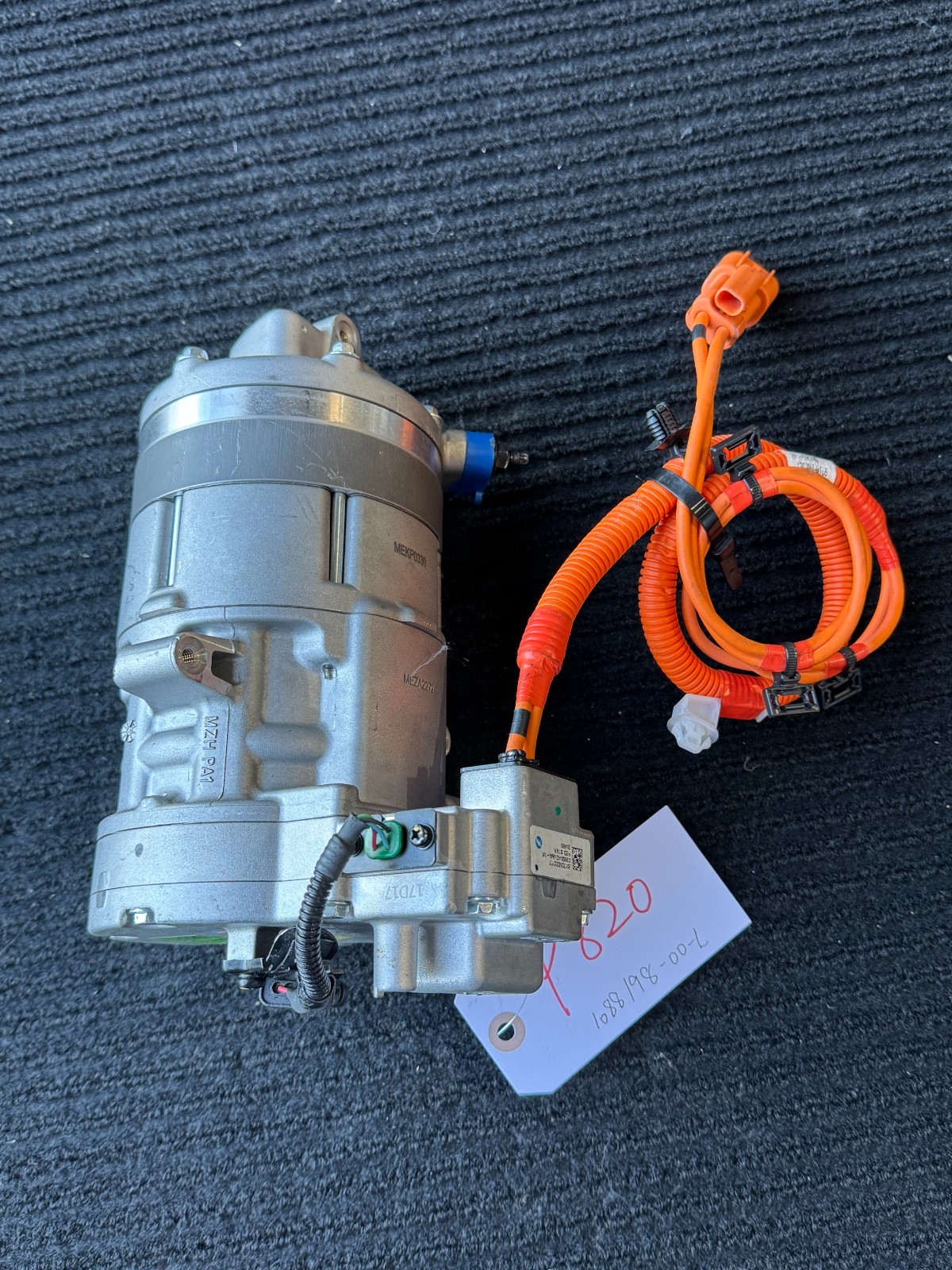 2017-2020 Tesla Model 3 A/C Compressor OEM 1088198-00-L 2017-2020 Tesla Model 3 A/C Compressor OEM 1088198-00-L