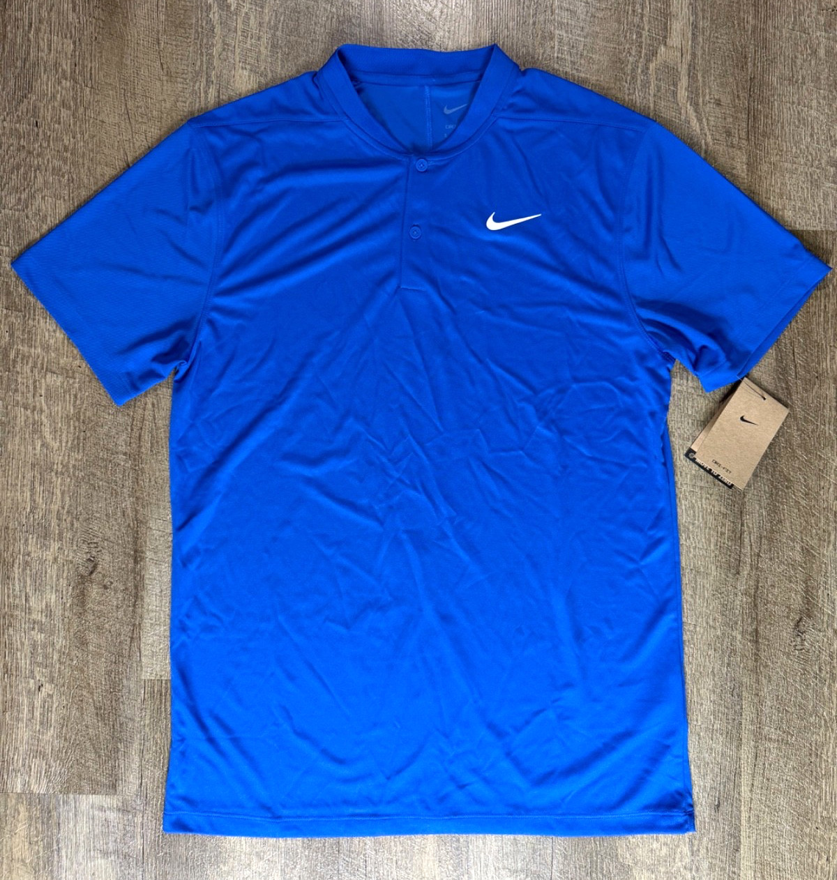 Nike Court Dri-Fit Victory Blade Polo Golf Shirt Men\'s Size S Blue DH0838-480 Nike Court Dri-Fit Victory Blade Polo Golf Shirt Men\'s Size S Blue DH0838-480
