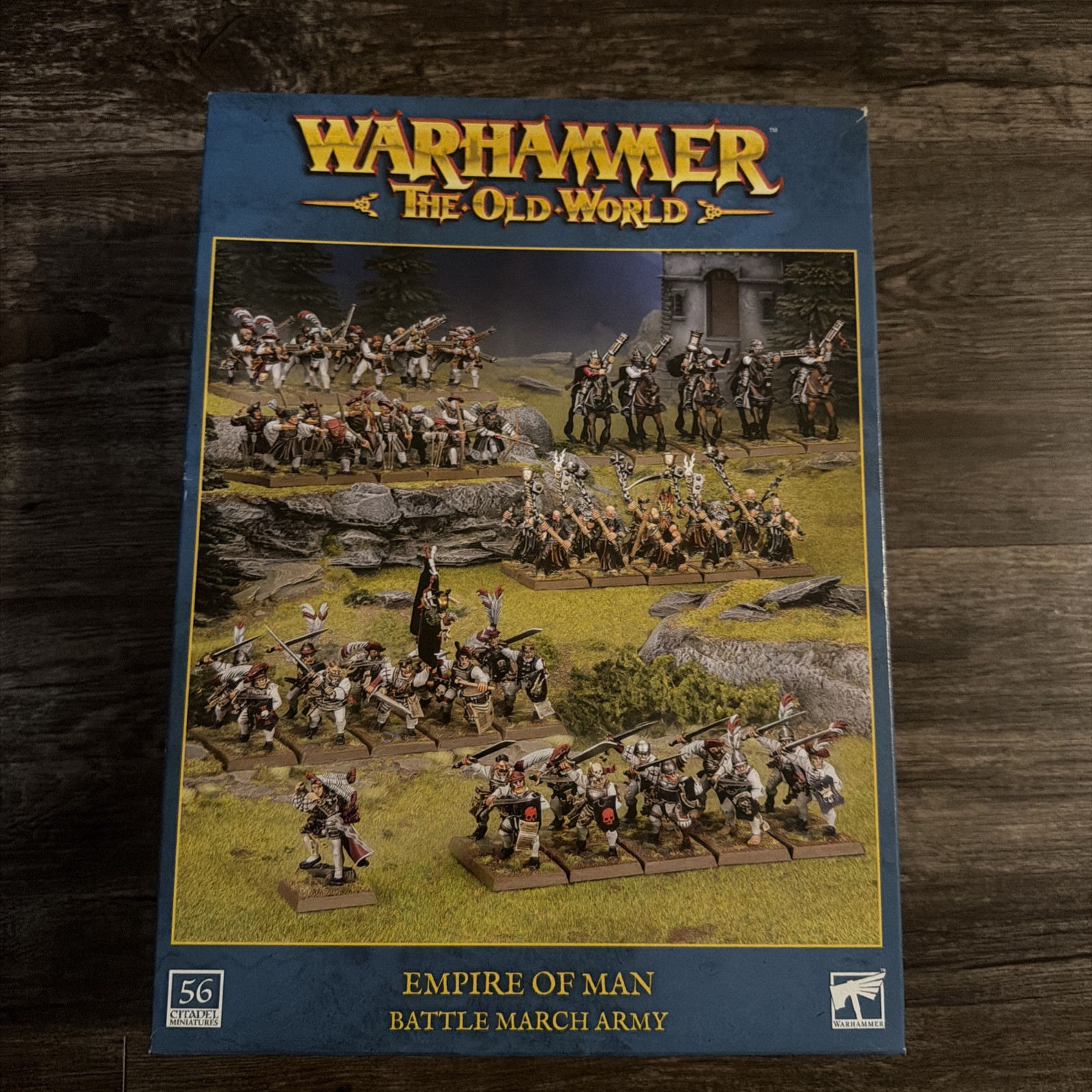 Empire of Man: Battle March Army - Warhammer The Old World - Brand New Empire of Man: Battle March Army - Warhammer The Old World - Brand New
