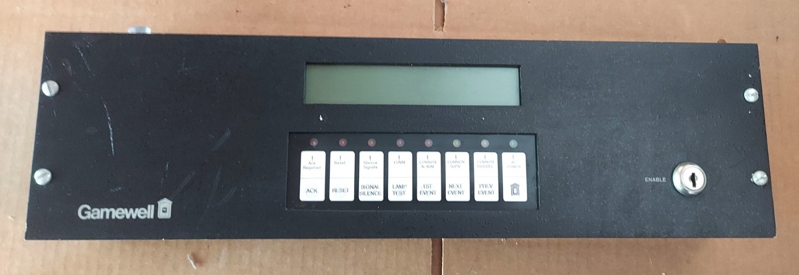 Vintage Gamewell Fire Alarm Annunciator Vintage Gamewell Fire Alarm Annunciator