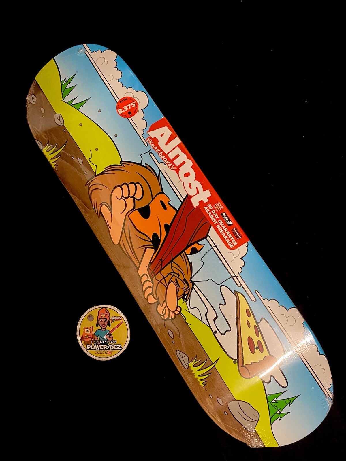 SUPER RARE Hanna Barbera Napping Caveman Chris Haslam Almost Skateboard Deck
