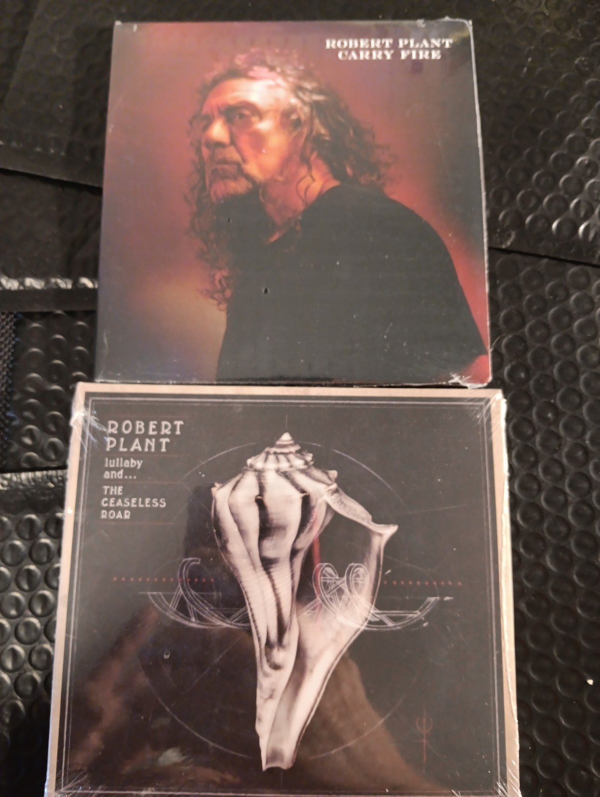 ROBERT PLANT 2 CD Lot BRAND NEW FACTORY SEALED Carry Fire -Ceaseless Roar ROBERT PLANT 2 CD Lot BRAND NEW FACTORY SEALED Carry Fire -Ceaseless Roar