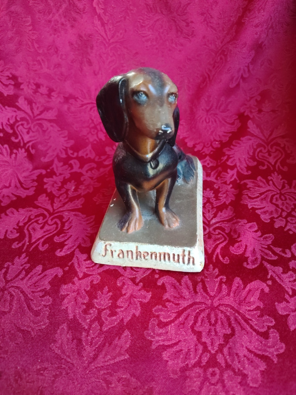 Vintage 50's FRANKENMUTH ALE Dachshund Dog 7 Vintage 50's FRANKENMUTH ALE Dachshund Dog 7