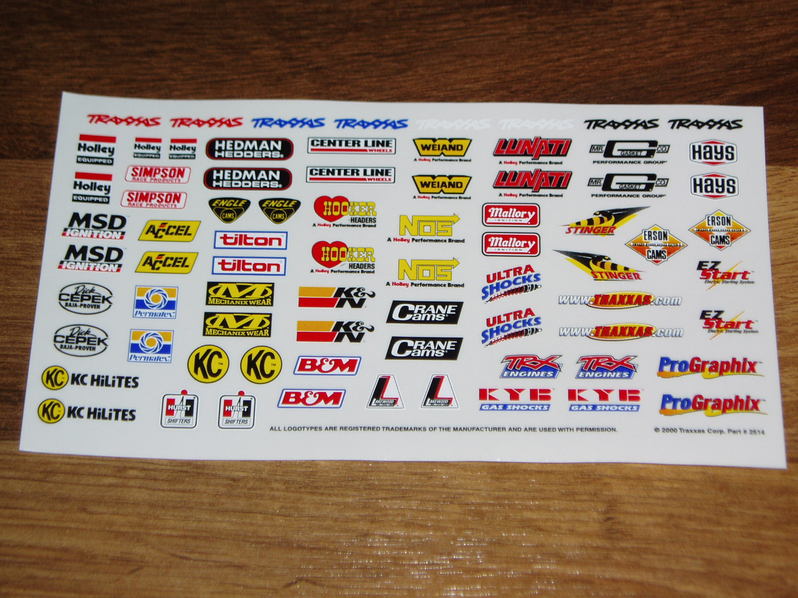 1/10 RC CAR/4x4 TRUCK DECAL/STICKER SHEET *Losi/Arrma/RC4wd/Tamiya/Kyosho/Axial