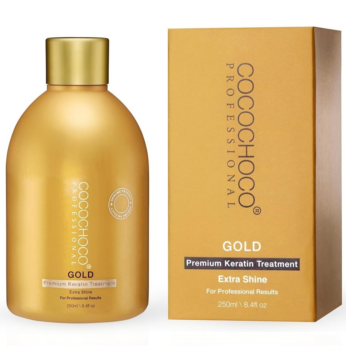 Cocochoco Professional Gold Premium Keratin 250 ml Hair Treatment