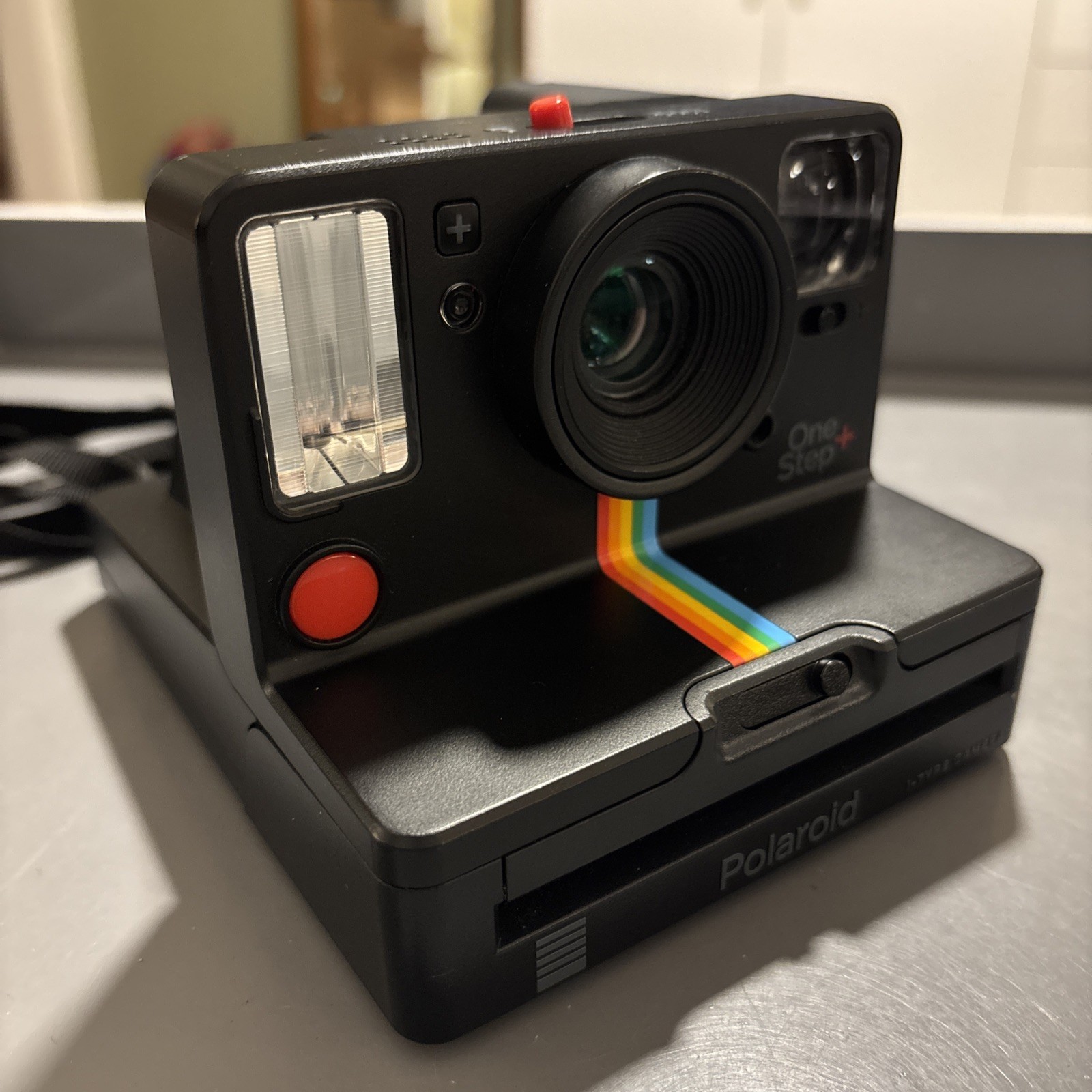 Polaroid One Step + Plus i-Type Instant Film Camera Bluetooth Black - Works Polaroid One Step + Plus i-Type Instant Film Camera Bluetooth Black - Works