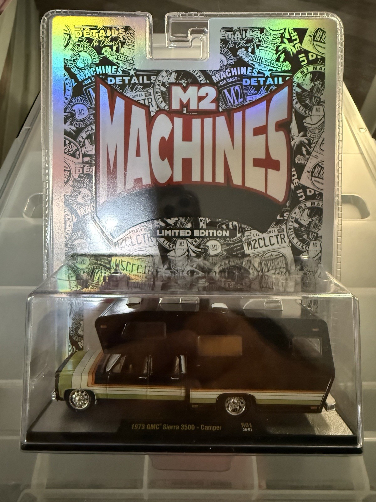 M2 Machines 1:64 Limited Edition 1973 GMC Sierra Camper NEW Hard To Find M2 Machines 1:64 Limited Edition 1973 GMC Sierra Camper NEW Hard To Find
