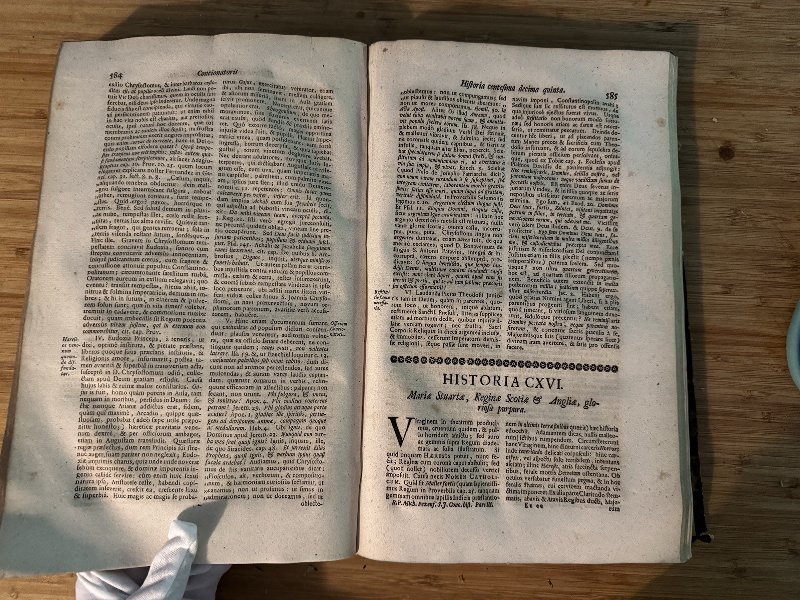 Large 17thC Latin Jesuit Book Pexenfelder Concionator Historicus Vol II