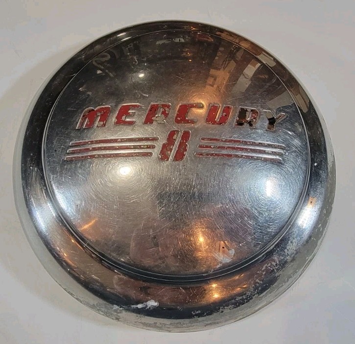 Vintage 1941 Mercury 8 Dog Dish Hubcap Wheel Cover Custom Rat Rod Vintage 1941 Mercury 8 Dog Dish Hubcap Wheel Cover Custom Rat Rod