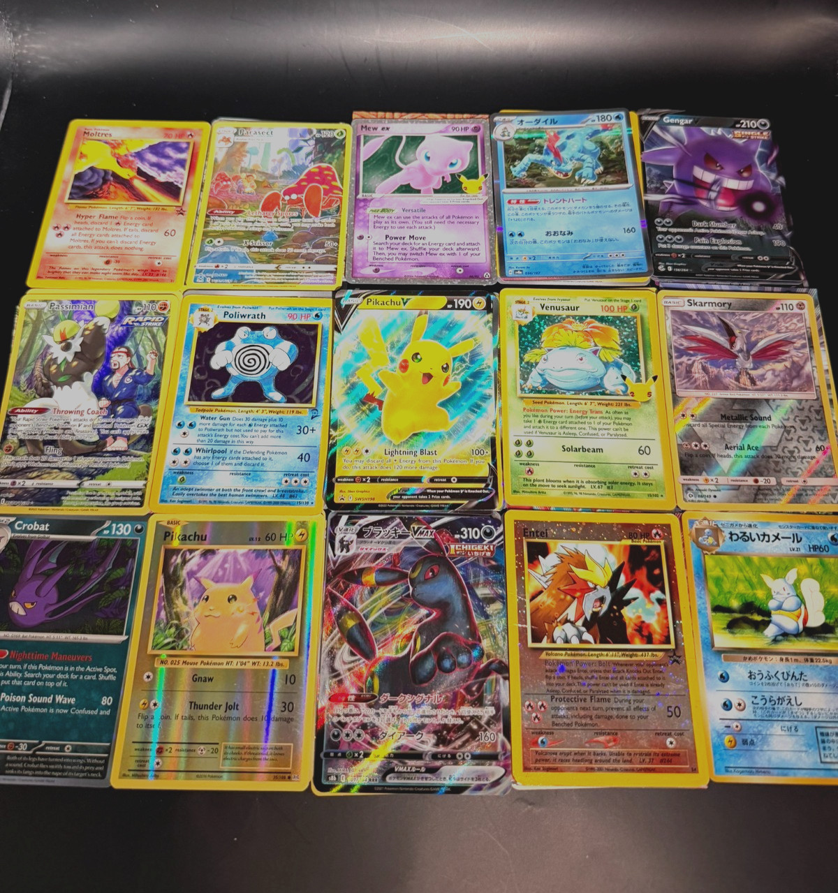 100 Card Deck - Over 100+ Pokemon Cards With Your Choice of the Main Card