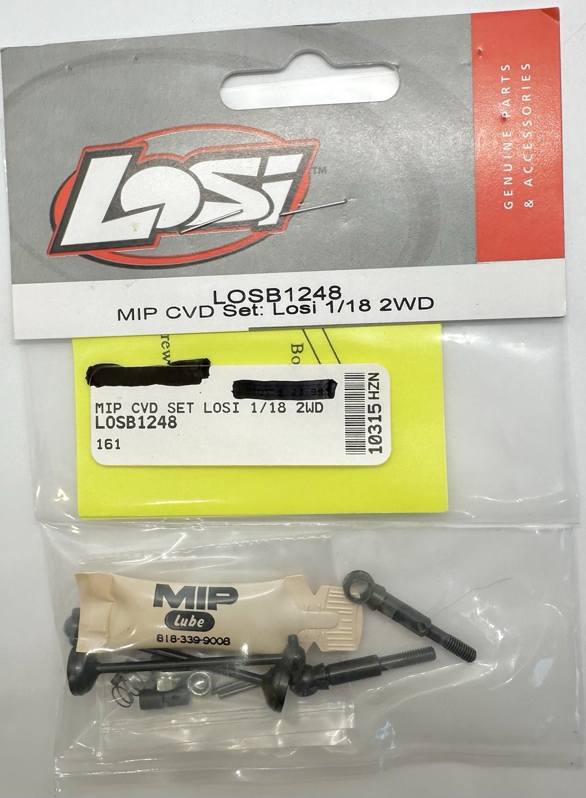 Team Losi MIP CVD Set - LOSB1248 - 1/18 Scale 2WD R/C Team Losi MIP CVD Set - LOSB1248 - 1/18 Scale 2WD R/C