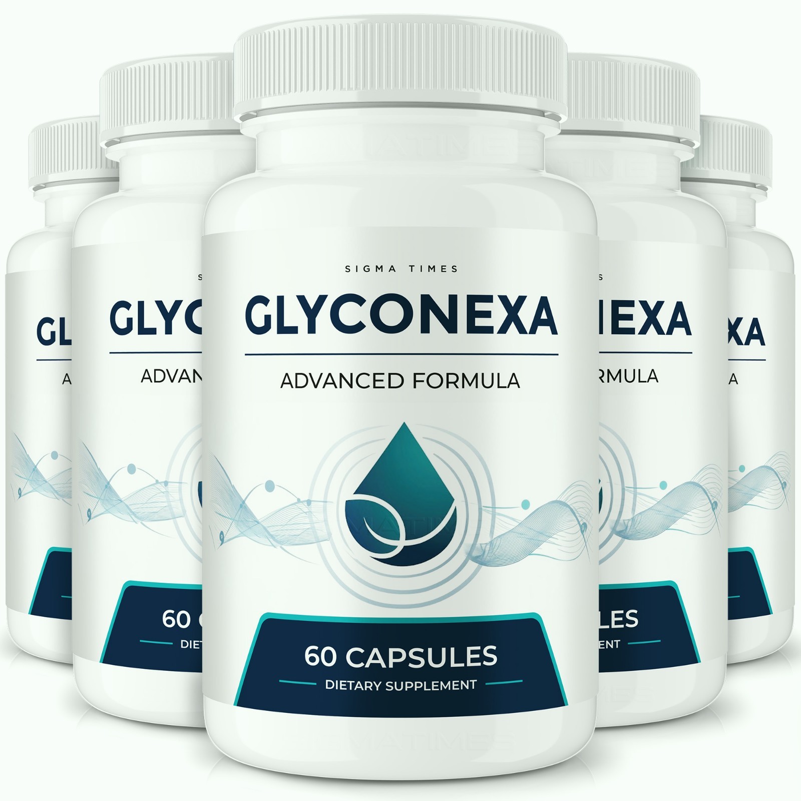 GlycoNexa Capsules, Official Advanced Blood Support Supplement - 5 Pack