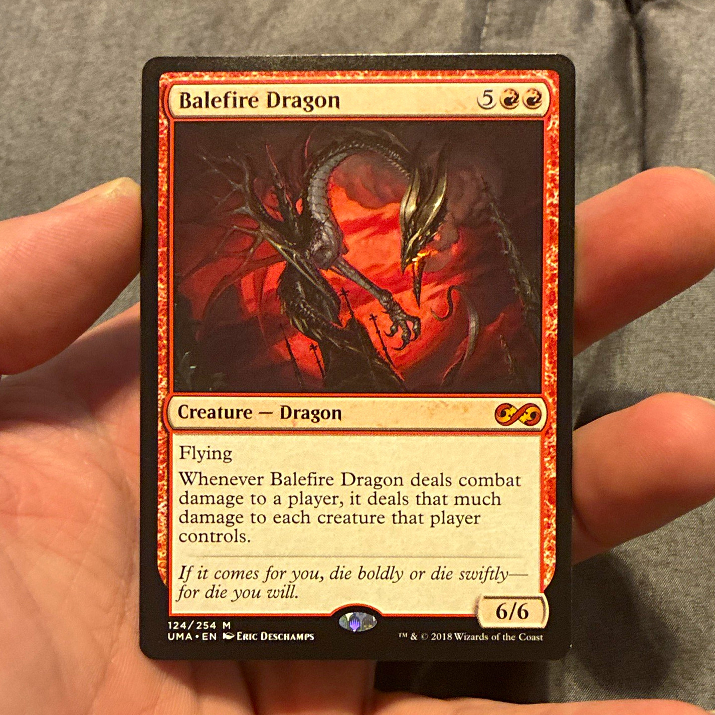 Wizards of the Coast MTG Balefire Dragon Ultimate Masters 124/254 Mythic Wizards of the Coast MTG Balefire Dragon Ultimate Masters 124/254 Mythic