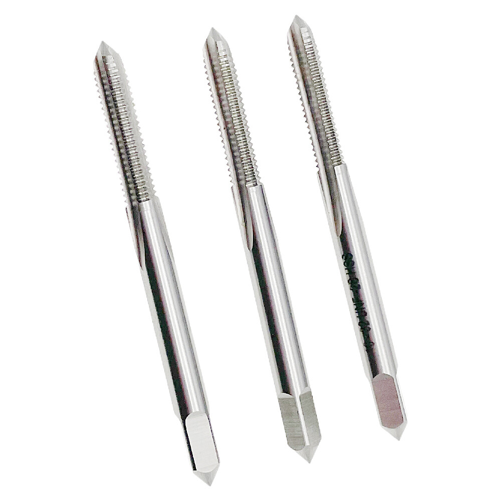 3PC 10-32 Tap Set 10x32 Thread Tap High  Threading Tool Speed Steel