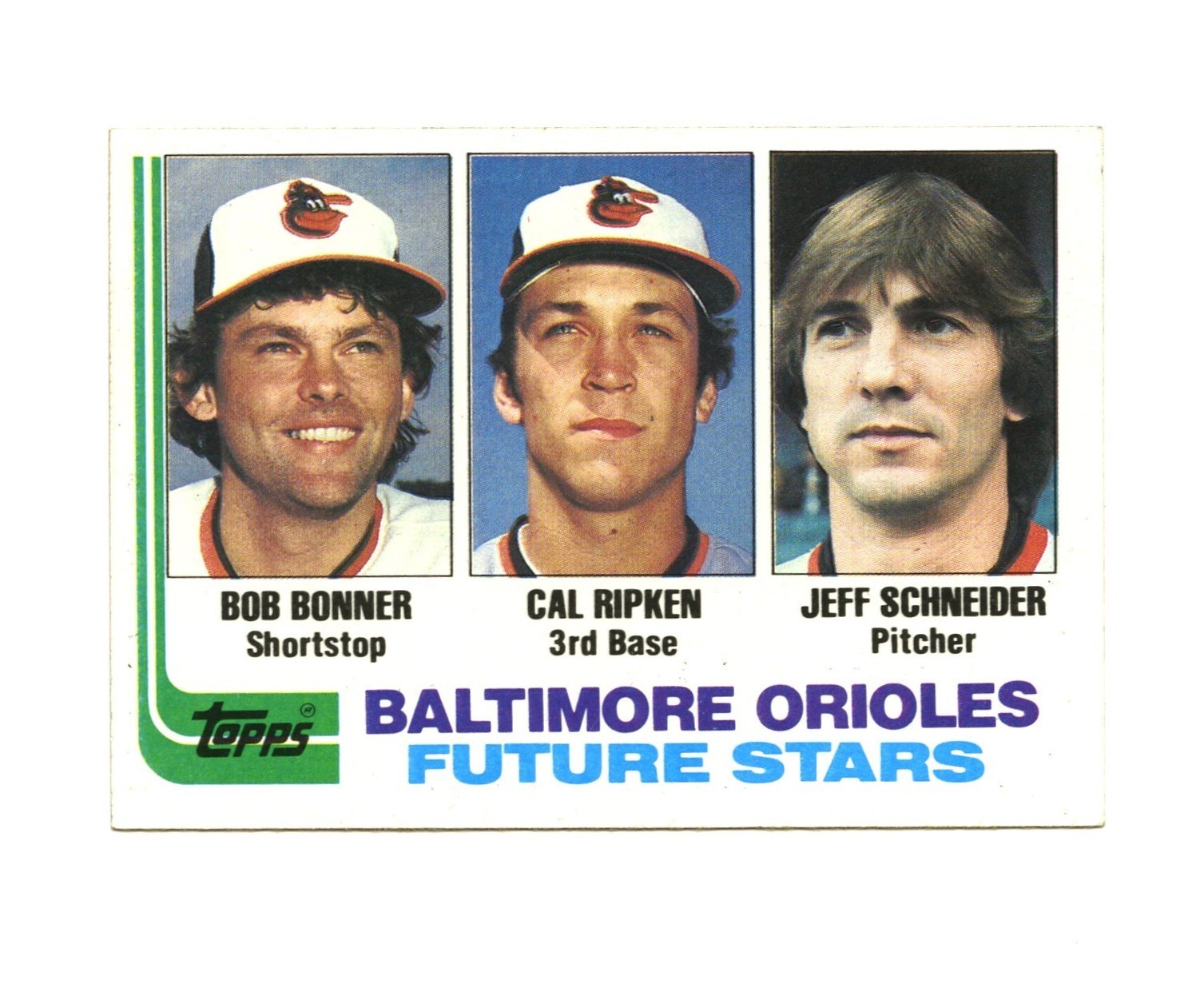 1982 Topps Cal Ripken RC *Future Stars* #21 Baltimore Orioles 1982 Topps Cal Ripken RC *Future Stars* #21 Baltimore Orioles