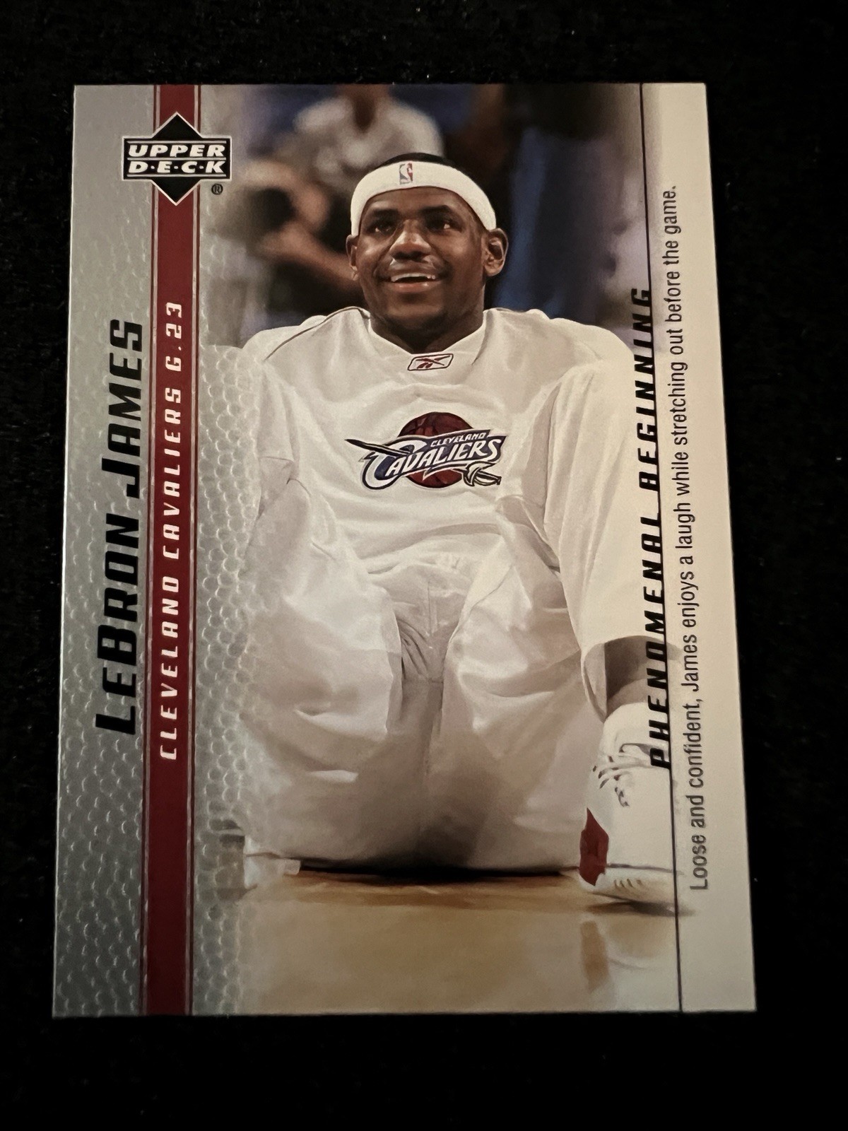 2003-04 Upper Deck Lebron James Phenomenal Beginning - LeBron James #4 (RC)