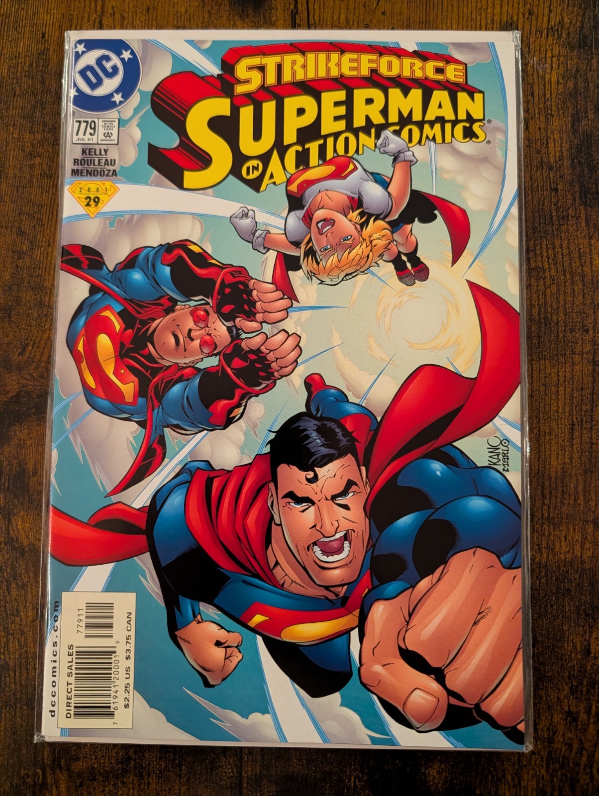 ACTION COMICS 779 SUPERMAN SUPERGIRL SUPERBOY LEX LUTHOR GENERAL ZOD LOUS LANE