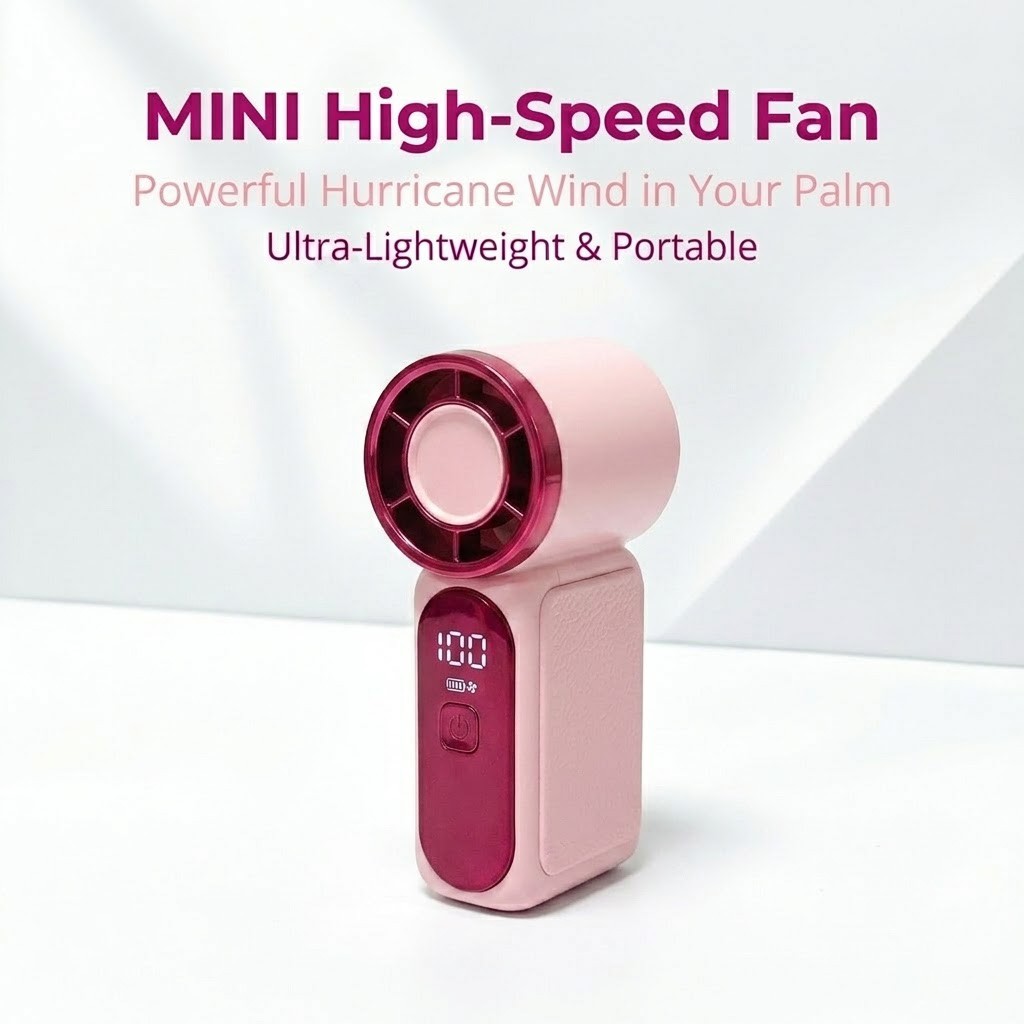GMOX Portable Mini Fan Handheld Personal Travel Fan USB Rechargeable 1-100 Speed GMOX Portable Mini Fan Handheld Personal Travel Fan USB Rechargeable 1-100 Speed