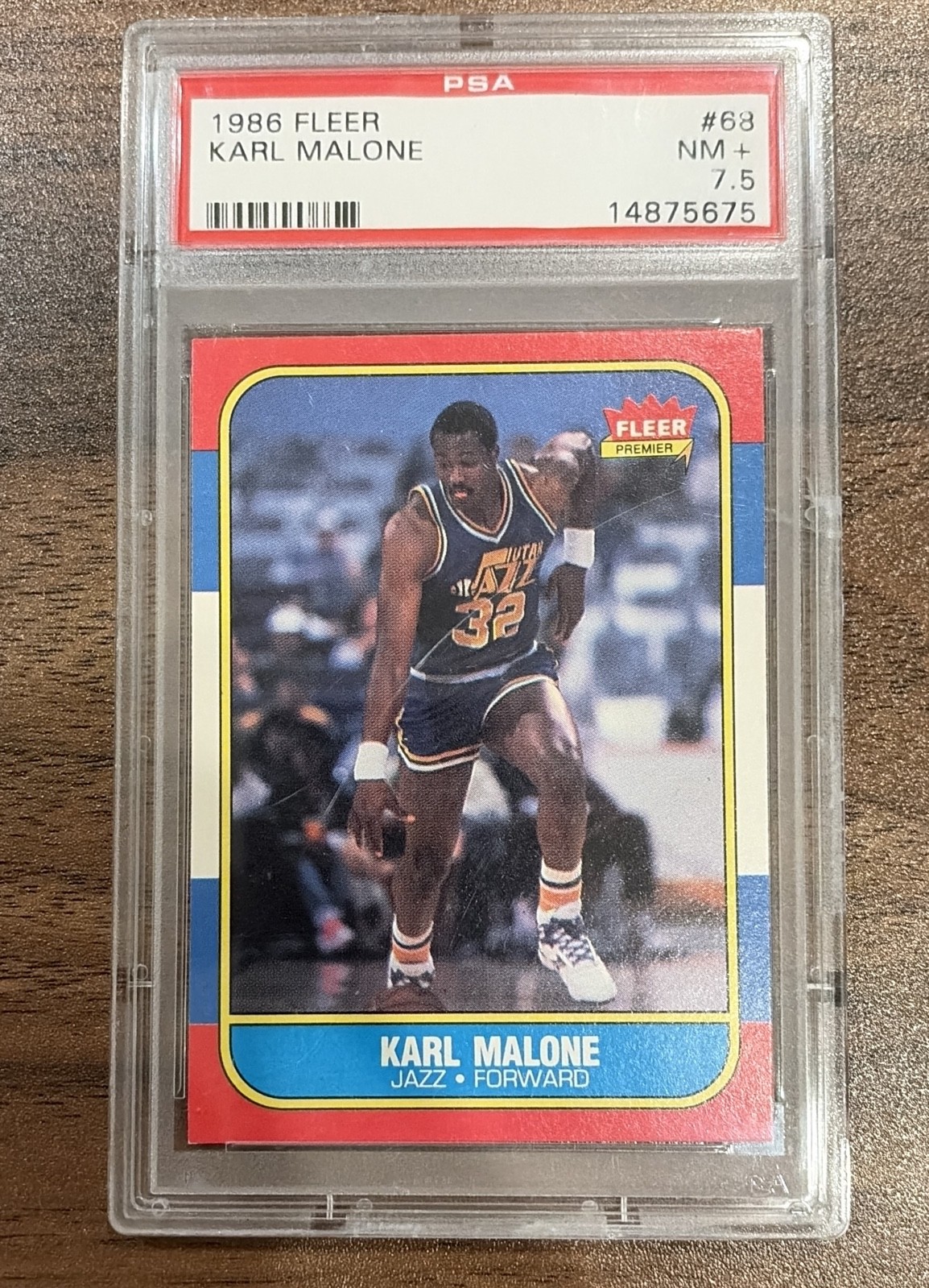 1986-87 Fleer - Karl Malone #68 (RC) 1986-87 Fleer - Karl Malone #68 (RC)