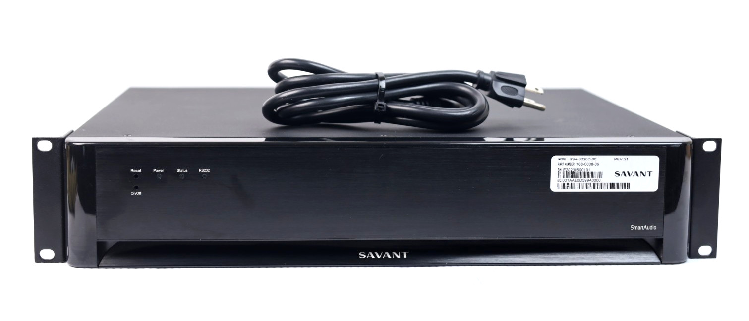 FULLY TESTED Savant SmartAudio SSA-3220D-00 Audio Matrix Switch r754