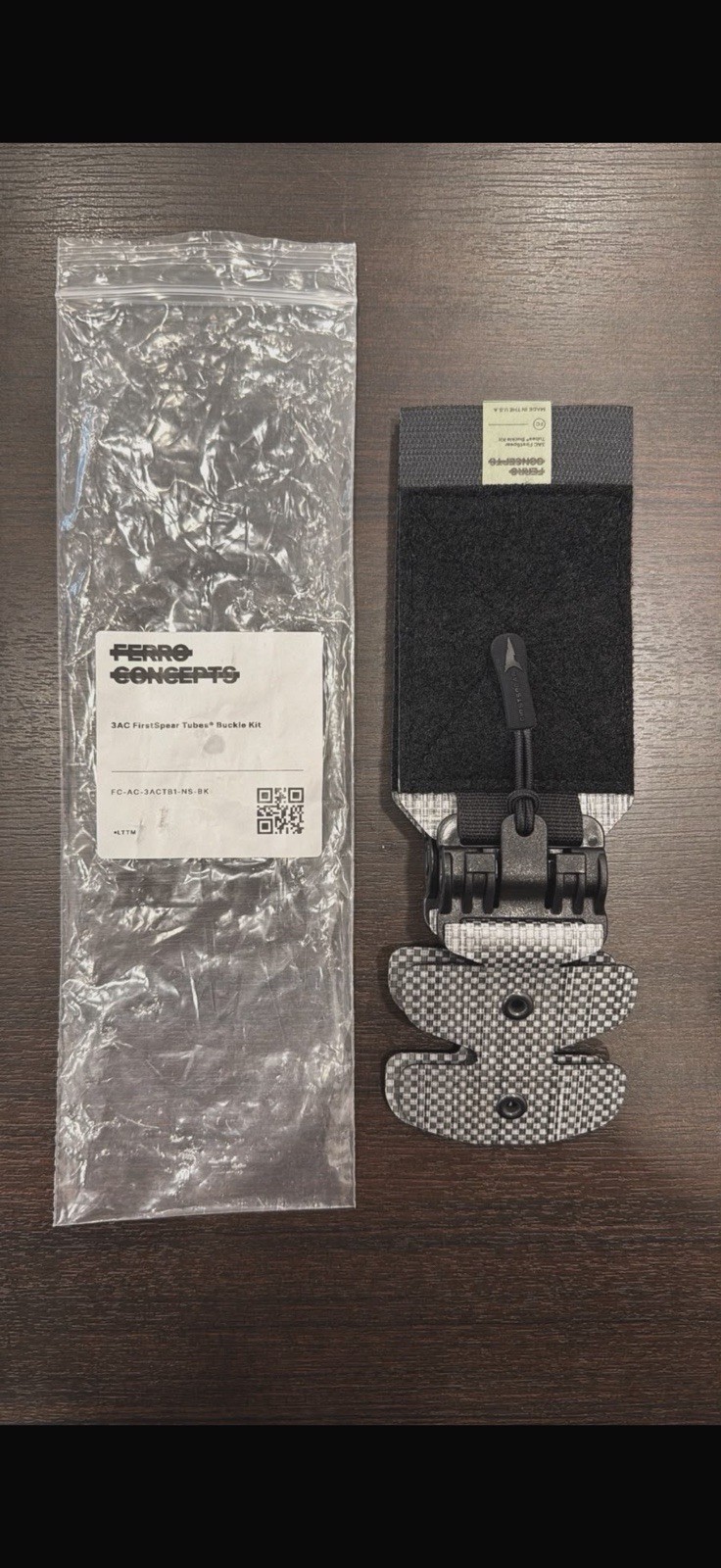 Ferro Concepts First Spear Tube Adapters Plate Carrier Black Ferro Concepts First Spear Tube Adapters Plate Carrier Black