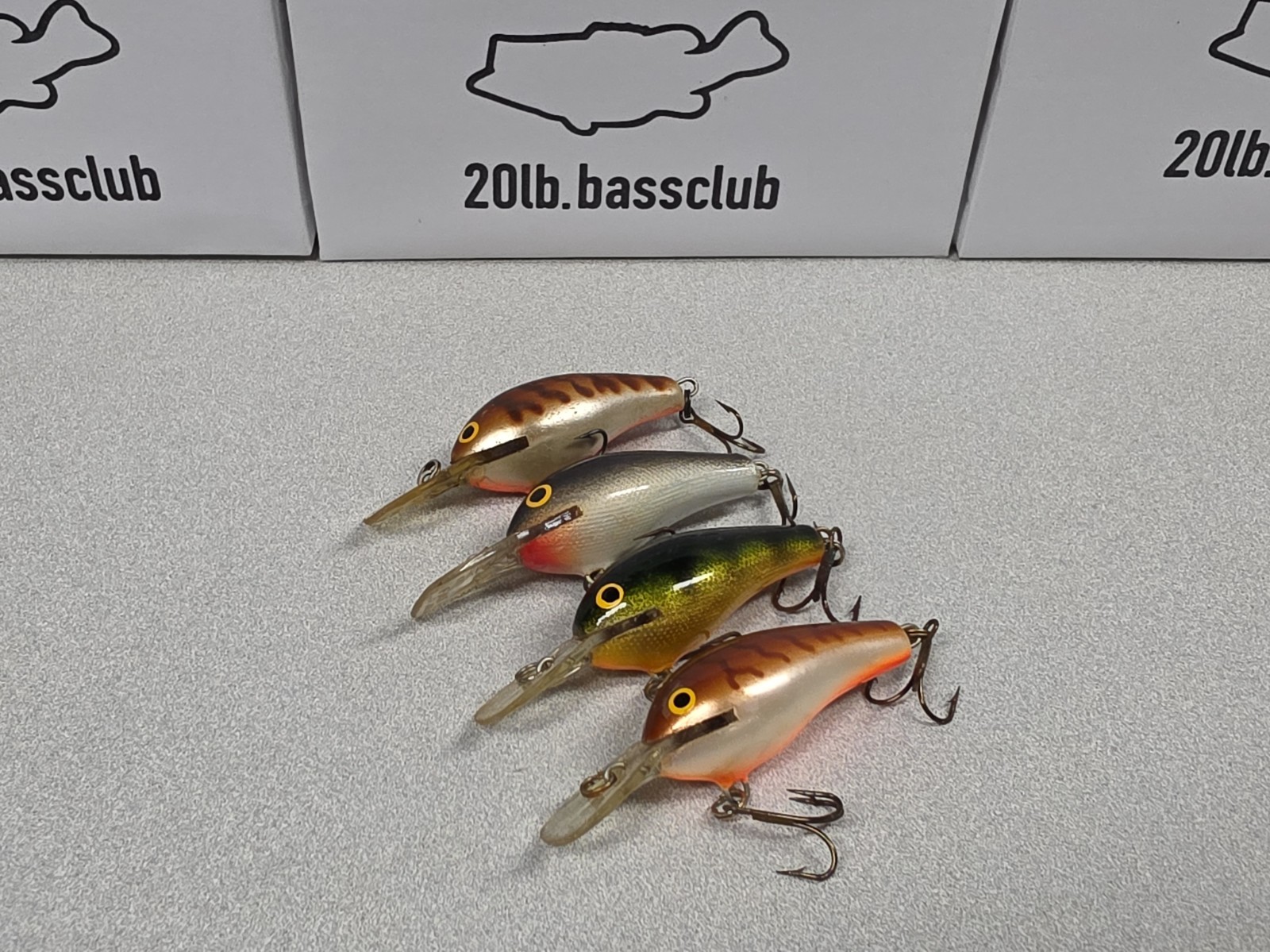 (4) Discontinued Rapala FAT RAPS FR-5...Finland...Great Colors (4) Discontinued Rapala FAT RAPS FR-5...Finland...Great Colors
