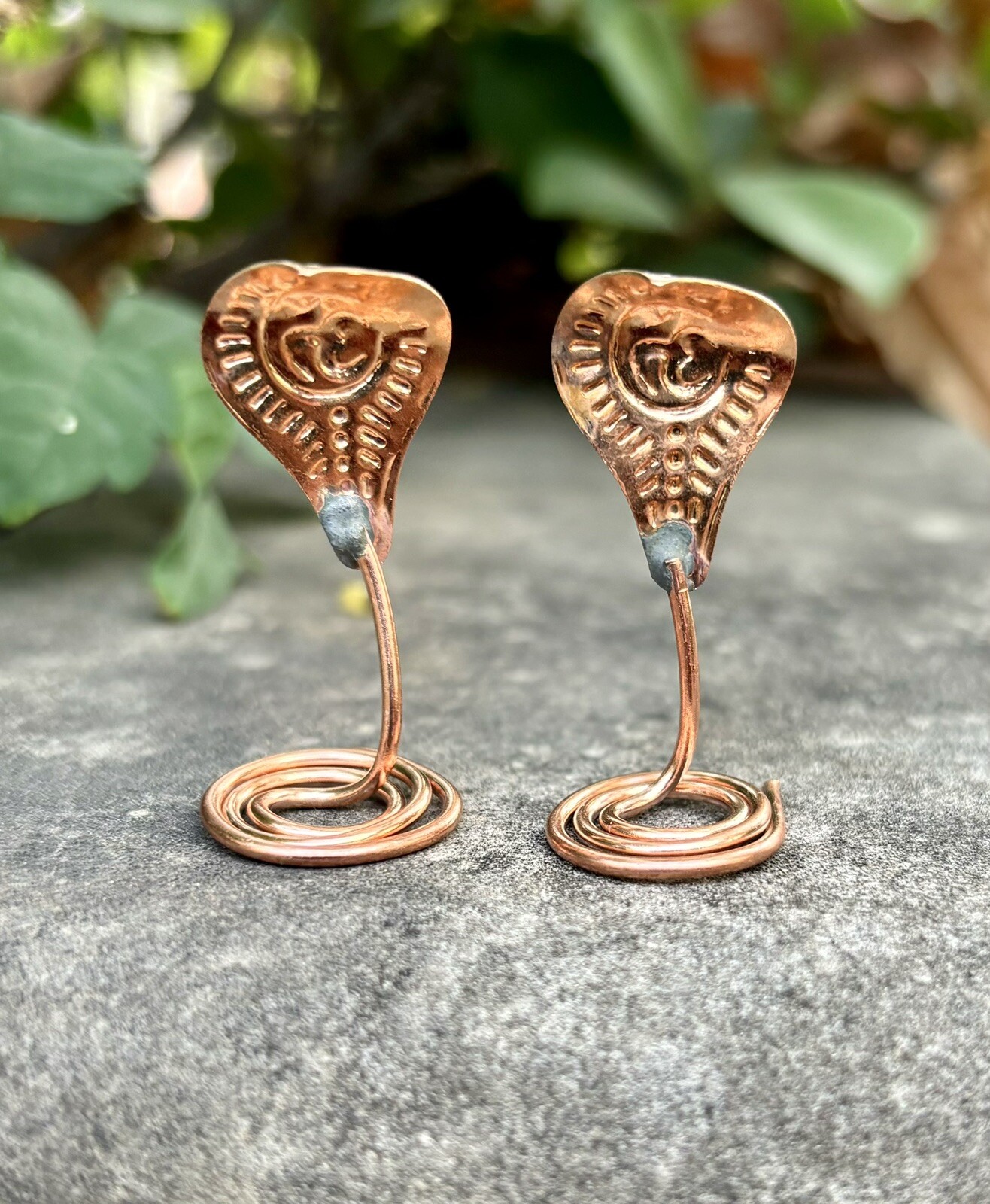 Pure Copper Nag Nagin Naag Naagin Joda Snake Pair Kalsarp Dosh Shiva Puja Pure Copper Nag Nagin Naag Naagin Joda Snake Pair Kalsarp Dosh Shiva Puja