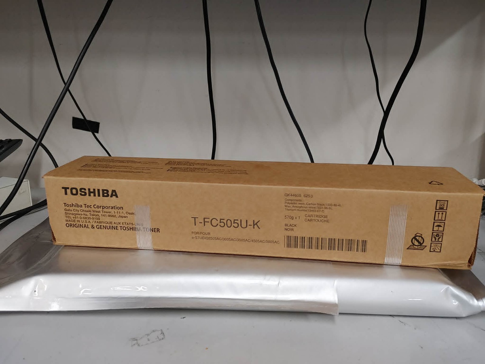 Toshiba T-FC505U-K/T-FC415U-K Black Toner Cartridge