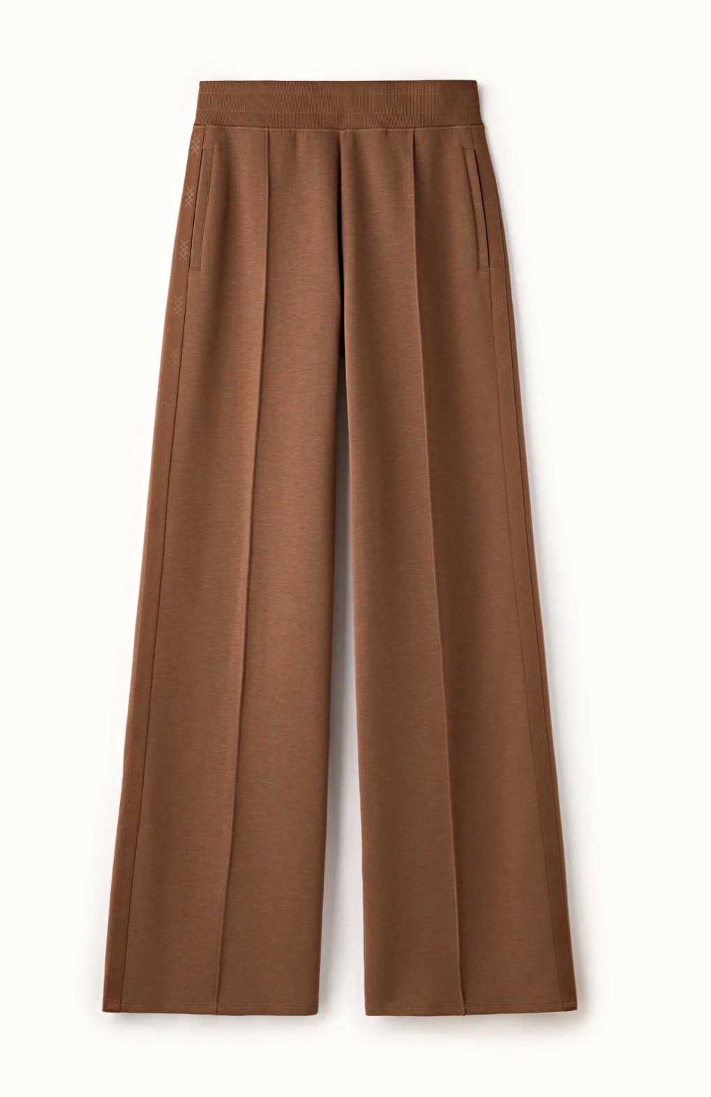 NWOT Rhone Women’s Brown Wide-Leg Solid Pants XS