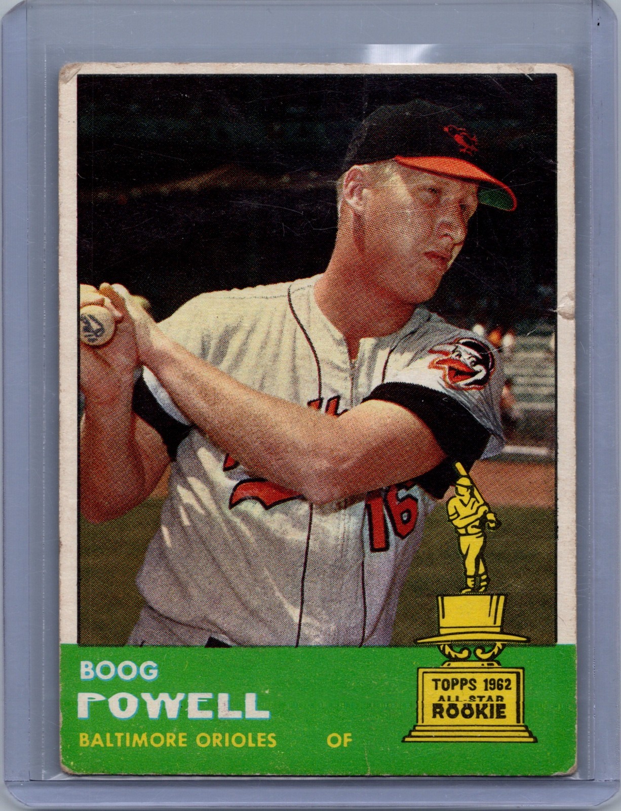 1963 Topps - Boog Powell #398 1963 Topps - Boog Powell #398