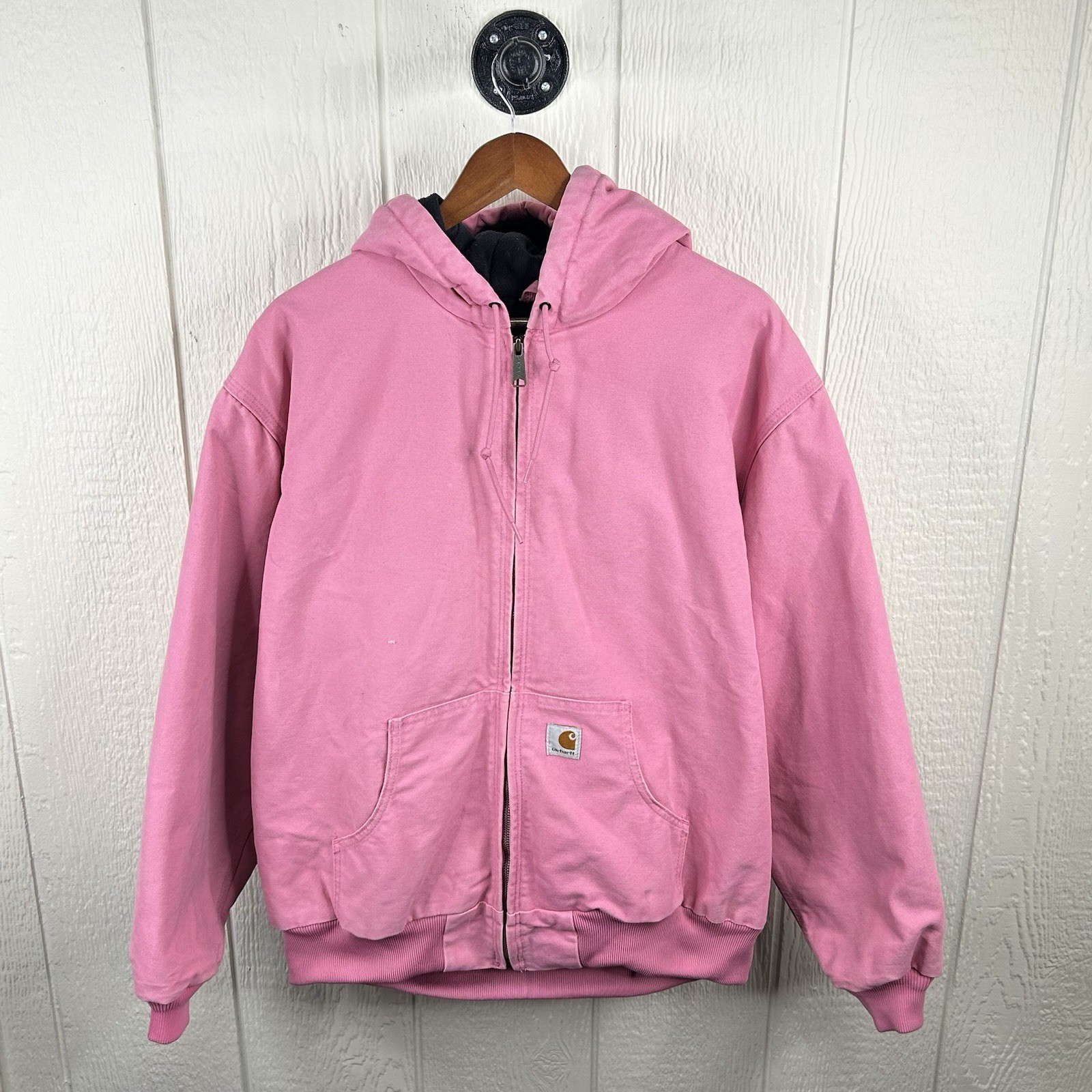Y2K Carhartt Quilted Active Jacket “Pink Rose” WJ001 PKR Men’s XL
