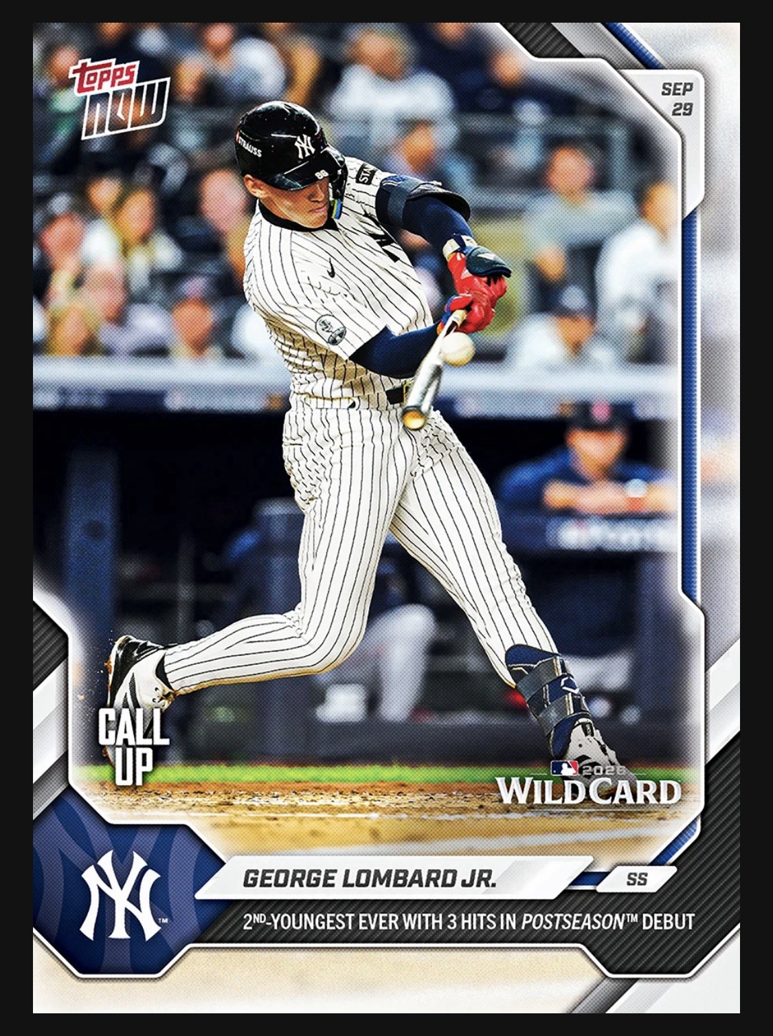 2026 Topps Now #740⚾️George Lombard Jr Call Up💥3 Hits in Postseason Debut💥 2026 Topps Now #740⚾️George Lombard Jr Call Up💥3 Hits in Postseason Debut💥