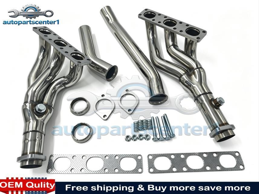 4PC Performance Exhaust Headers For BMW E46 E39 Z3 2.5L 2.8L 3.0L L6 Engine