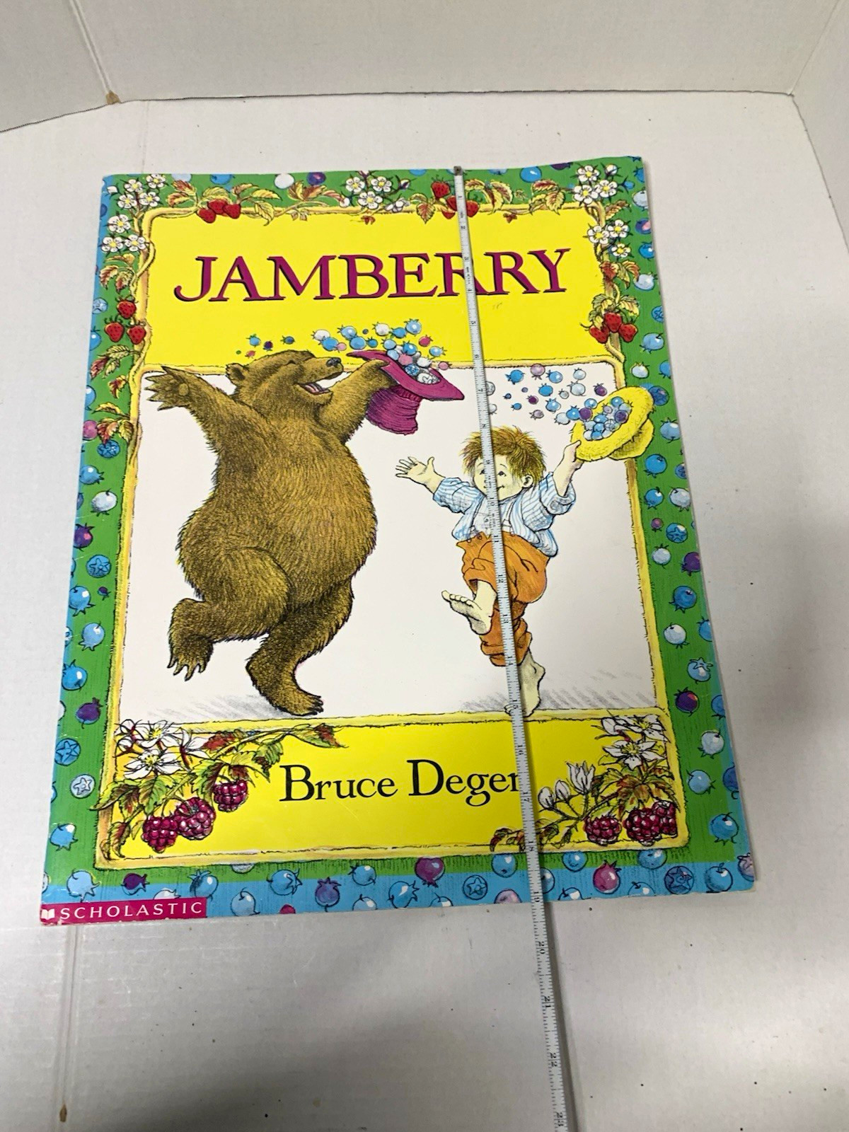 Jamberry Big Book Scholastic Oversized Edition Bruce Degen- No markings 1983