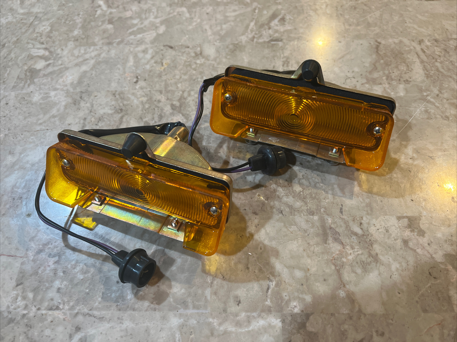 FREE SHIP- 1966 1967 Chevy II Nova Park Parking Lamp Assembly LH RH PAIR