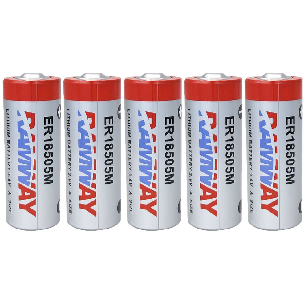 5x ER18505M 3.6V A 3500mAh Battery for Fanso Non Rechargeable Battery 5x ER18505M 3.6V A 3500mAh Battery for Fanso Non Rechargeable Battery