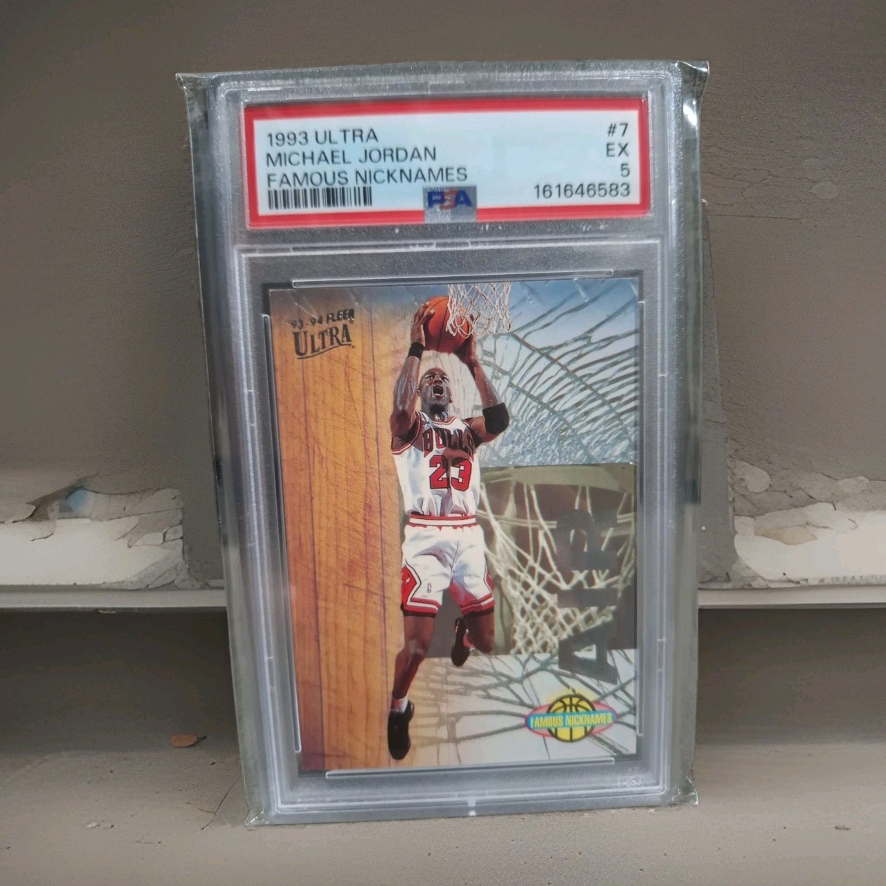 1993-94 Fleer Ultra - Famous Nicknames Michael Jordan #7 1993-94 Fleer Ultra - Famous Nicknames Michael Jordan #7