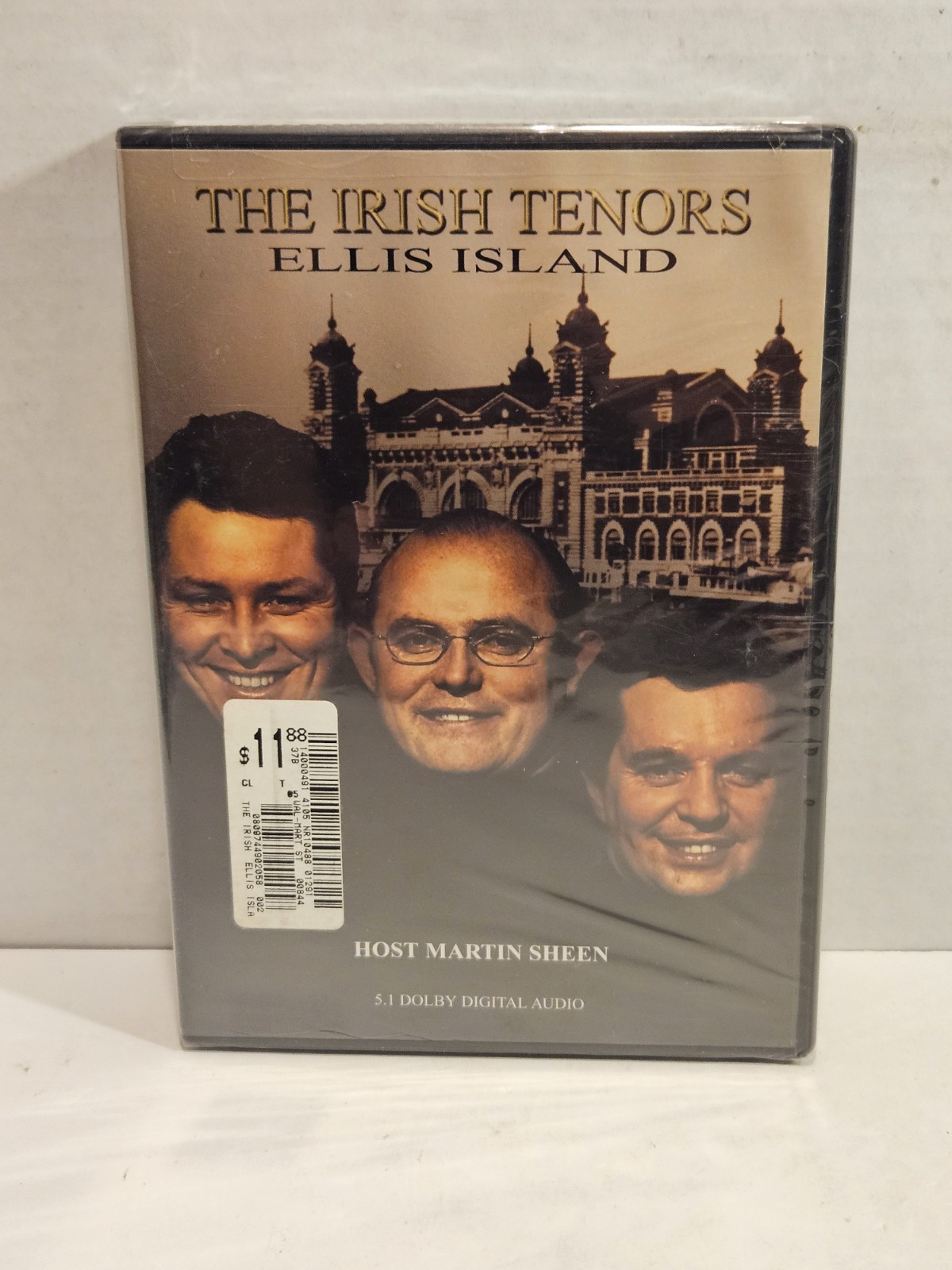 The Irish Tenors - Ellis Island (DVD, 2001) Ronan Tynan, Martin Sheen NEW SEALED The Irish Tenors - Ellis Island (DVD, 2001) Ronan Tynan, Martin Sheen NEW SEALED