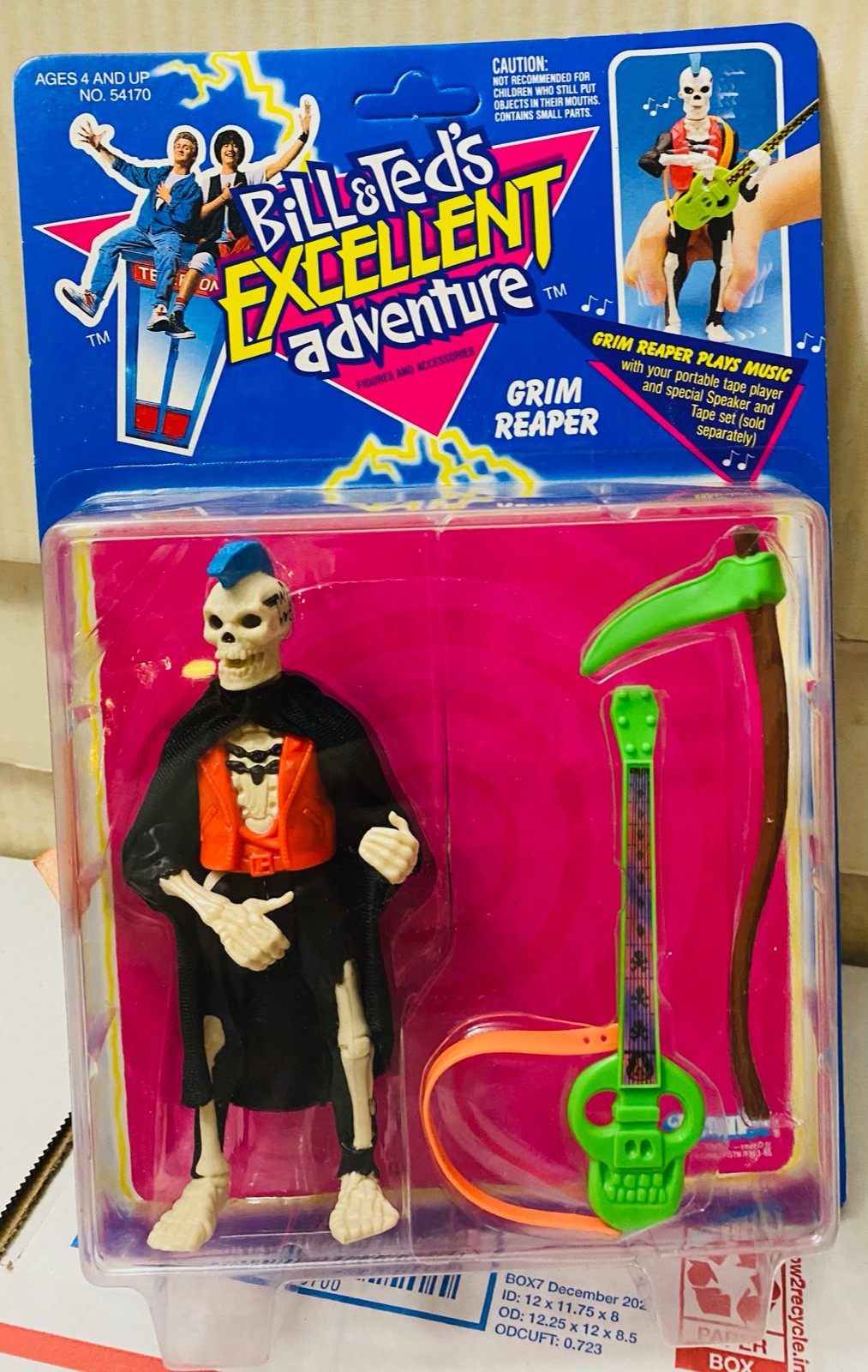 1991 Kenner Bill & Ted's Excellent Adventure Grim Reaper nice rare 1991 Kenner Bill & Ted's Excellent Adventure Grim Reaper nice rare