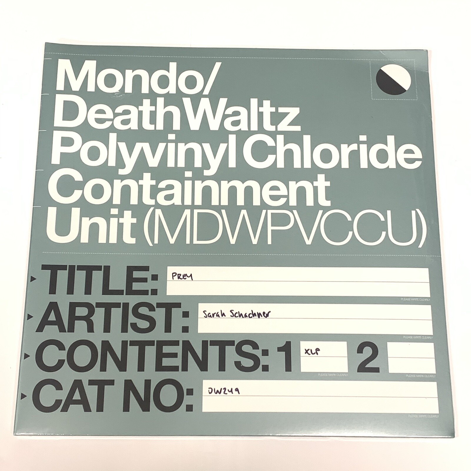 Prey MONDO Test Press Vinyl Lp Pressing Score Sarah Schachner XLP DW249 New Prey MONDO Test Press Vinyl Lp Pressing Score Sarah Schachner XLP DW249 New