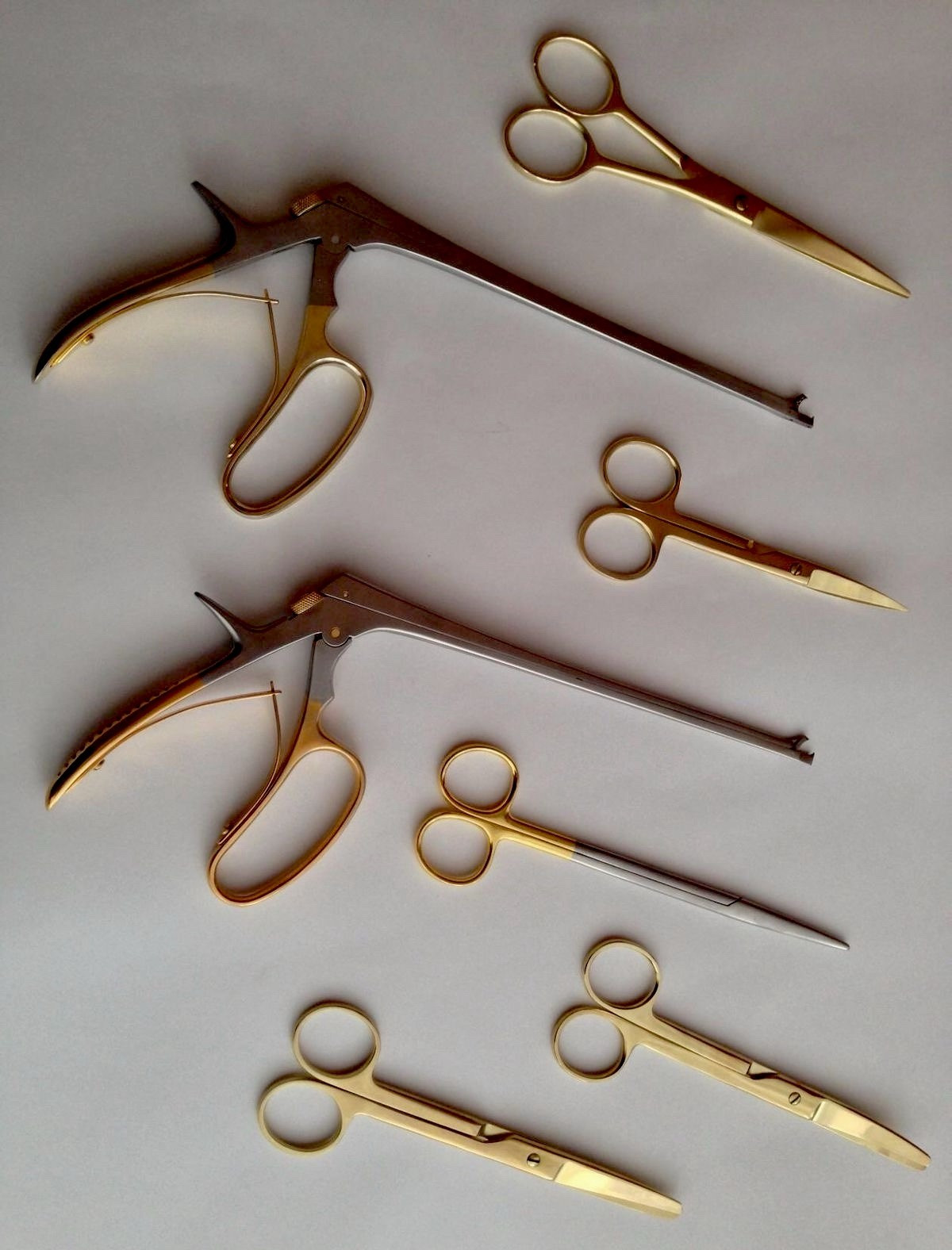Ventra Global Assorted Gold Tone Surgical Scissors/Shears & Needle Holders Lot Ventra Global Assorted Gold Tone Surgical Scissors/Shears & Needle Holders Lot