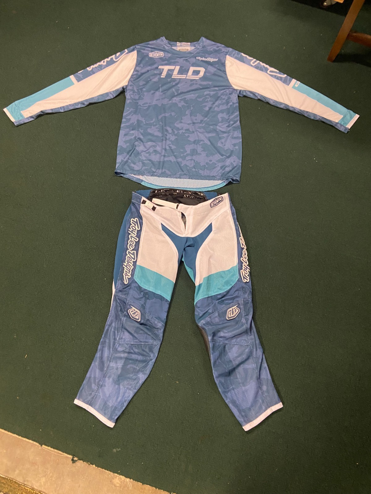 New Troy Lee Designs TLD GP Air pants(34) and Matching Jersey (L), very vented New Troy Lee Designs TLD GP Air pants(34) and Matching Jersey (L), very vented