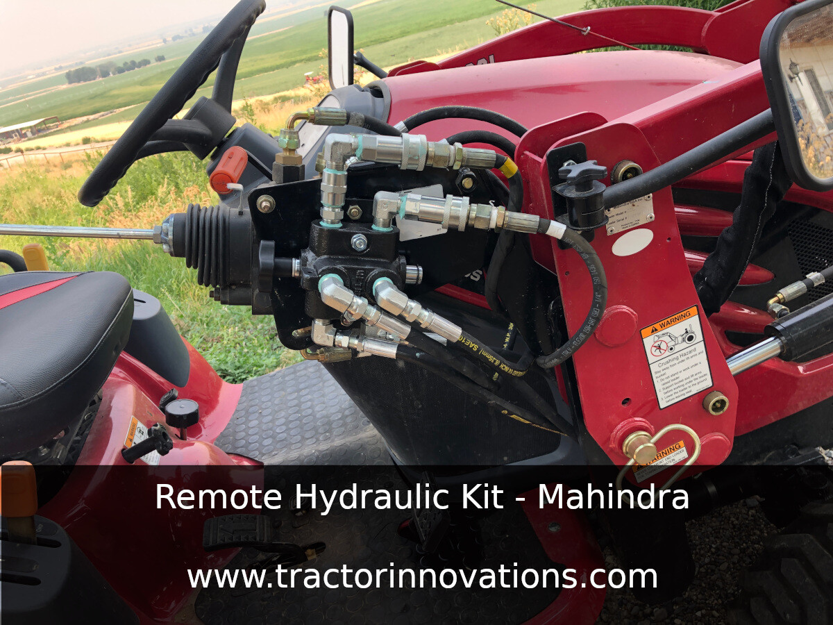 Remote Hydraulic Kit - Mahindra Tractors– 30 min. install 