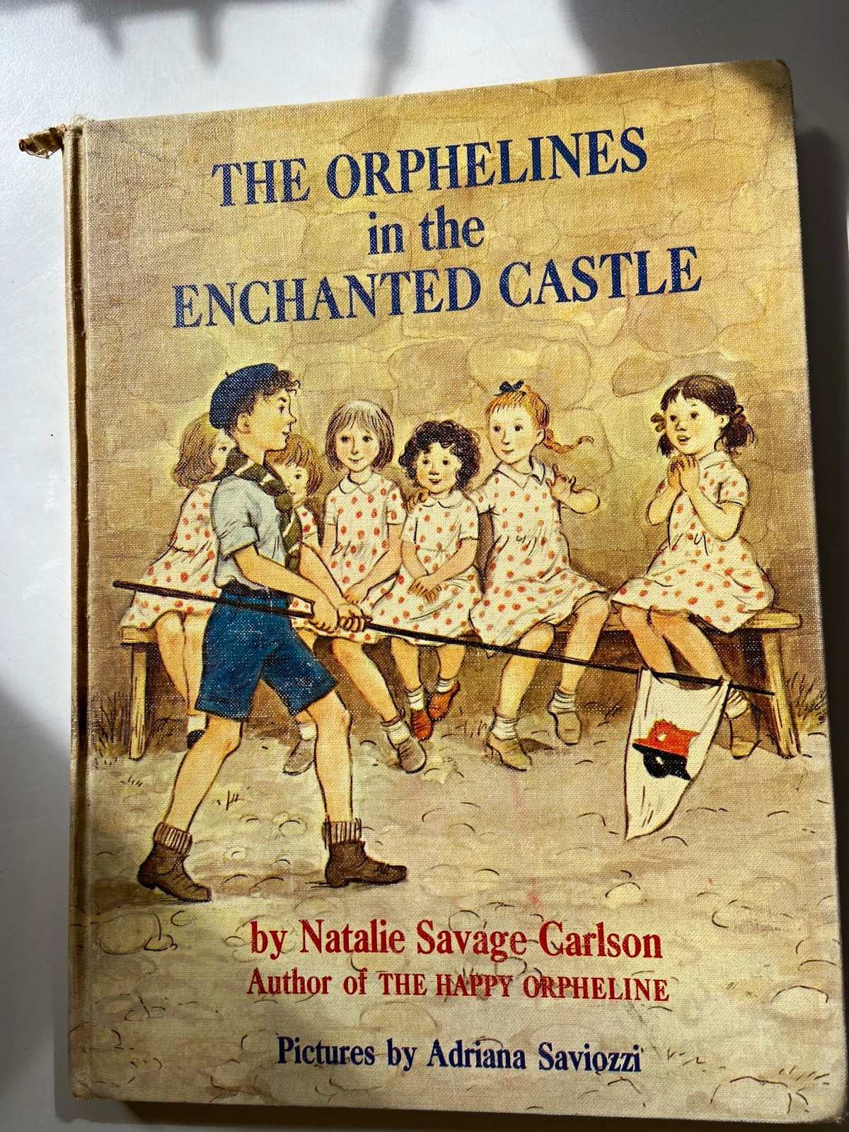 Natalie Savage Carlson The Orphelines in the Enchanted Castle Hardcover DJ Natalie Savage Carlson The Orphelines in the Enchanted Castle Hardcover DJ