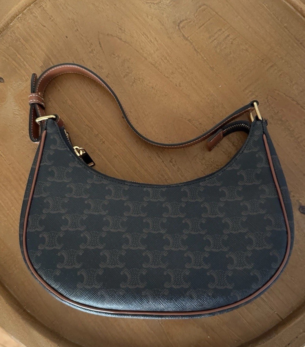 Celine Ava Bag In Triomphe Canvas Celine Ava Bag In Triomphe Canvas