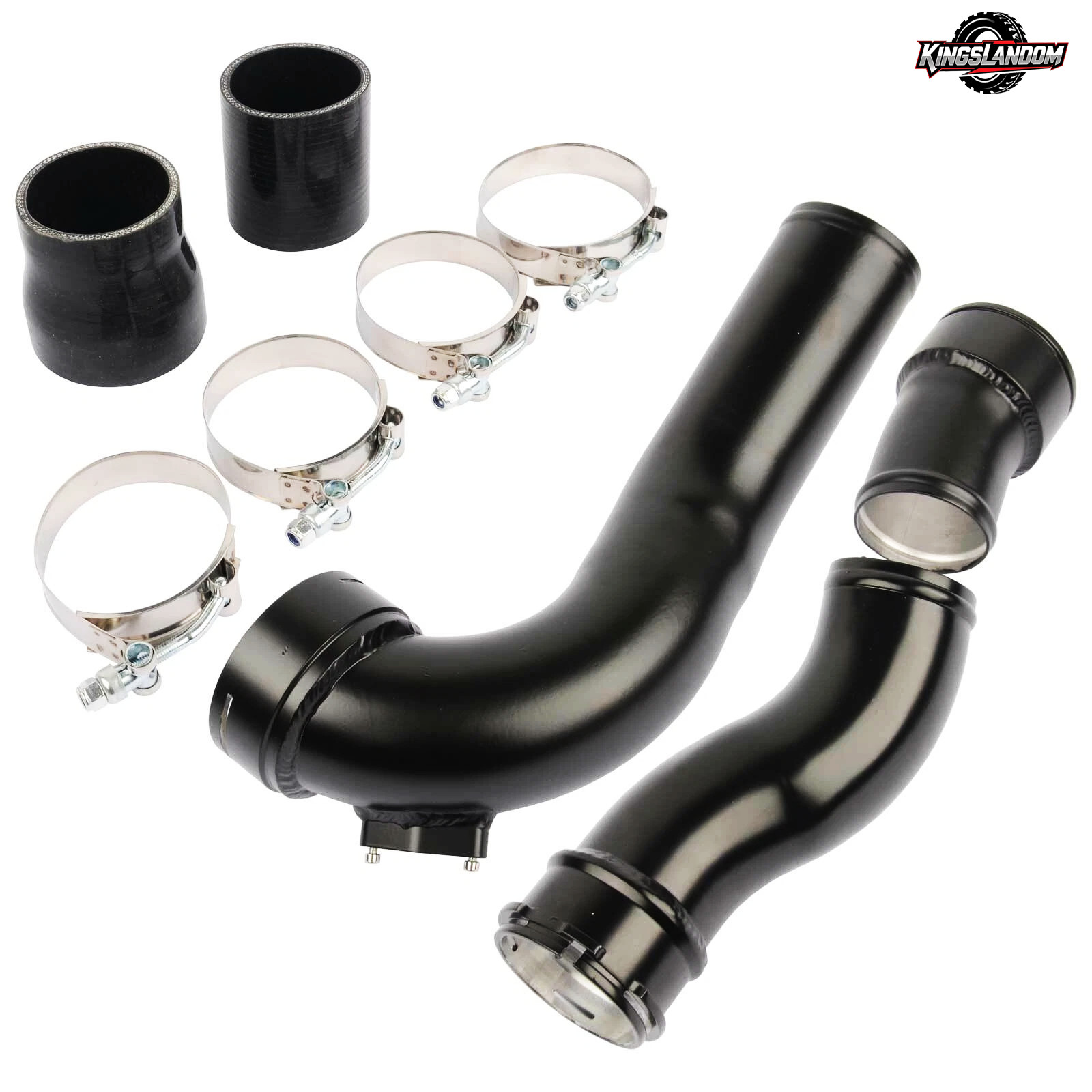 For BMW N55 3.0L F01 F02 F10 F12 New Charge Pipe Boost Pipe Kit Aluminum Upgrade
