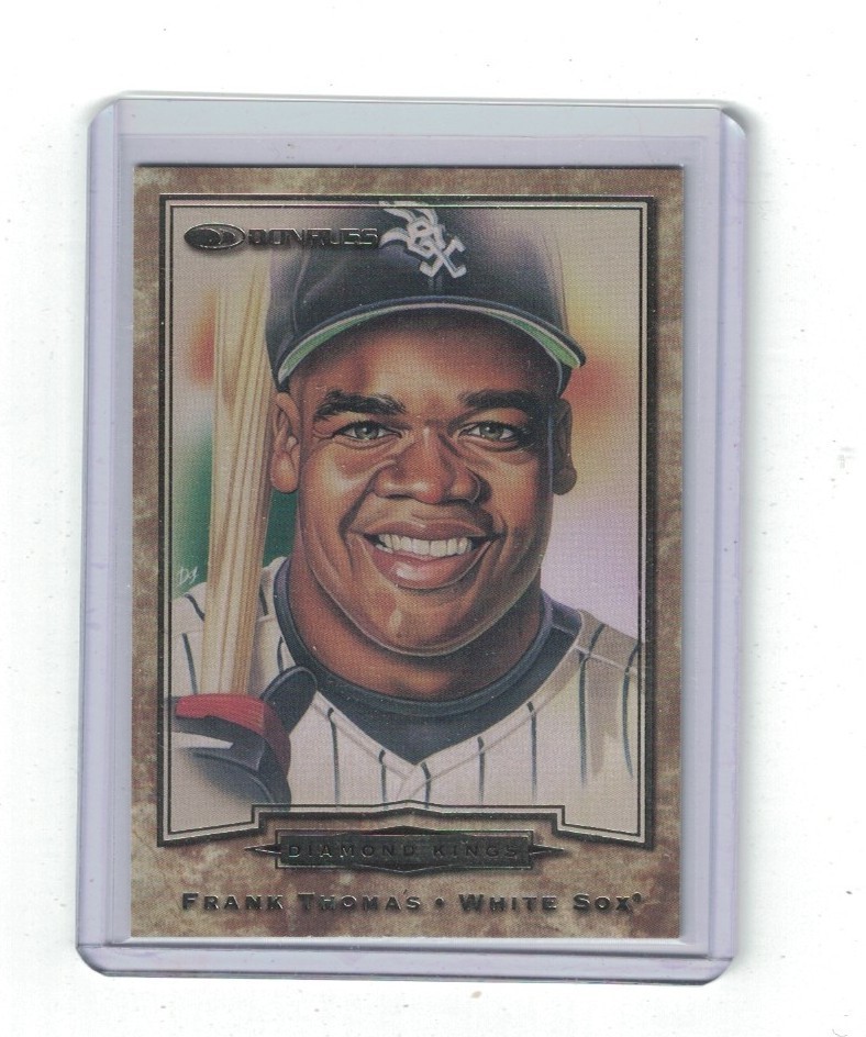 1997 Donruss Diamond Kings Canvas #18 Frank Thomas 376/500 1997 Donruss Diamond Kings Canvas #18 Frank Thomas 376/500