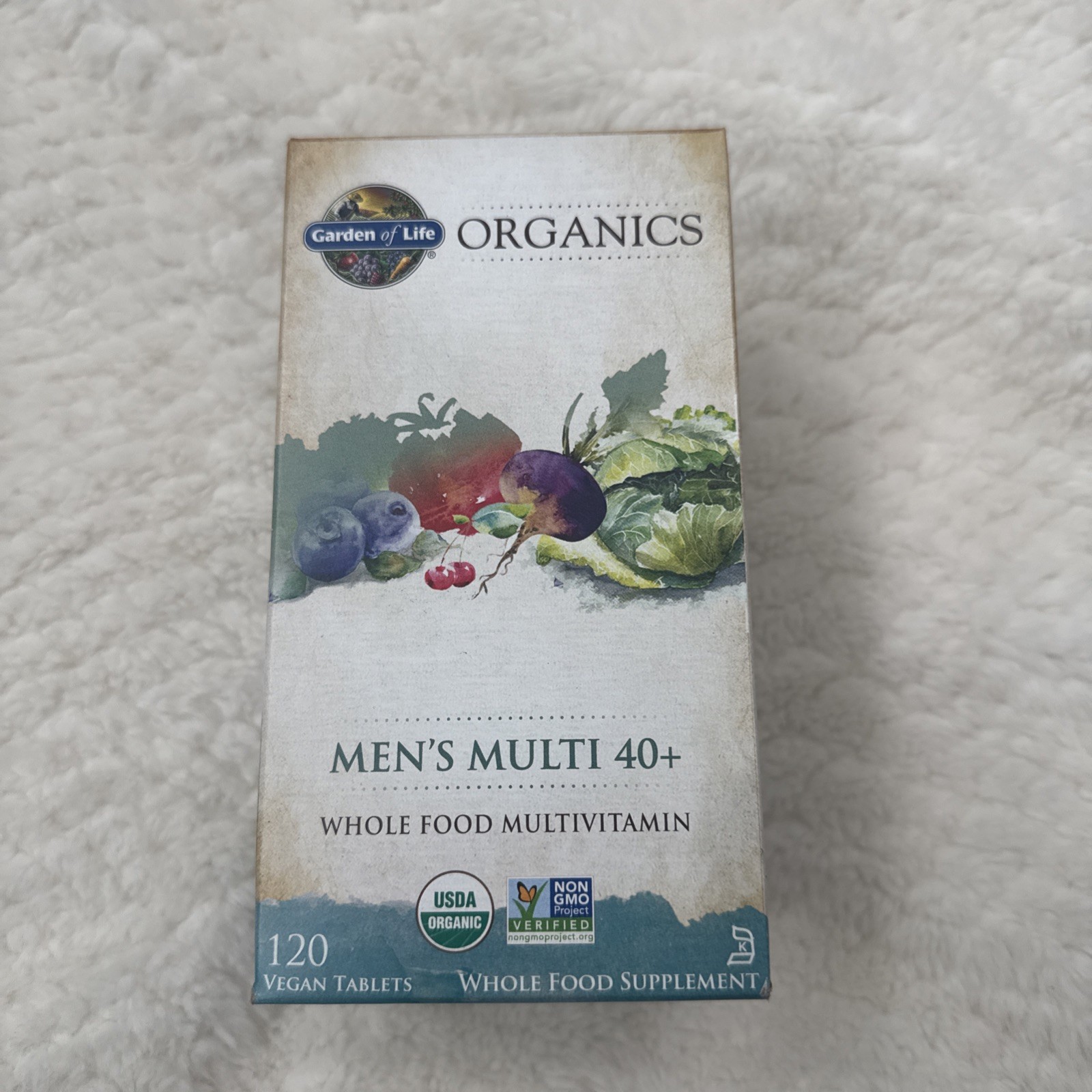 Garden of Life Organic Men\'s Multivitamin - 120 Tablets Garden of Life Organic Men\'s Multivitamin - 120 Tablets